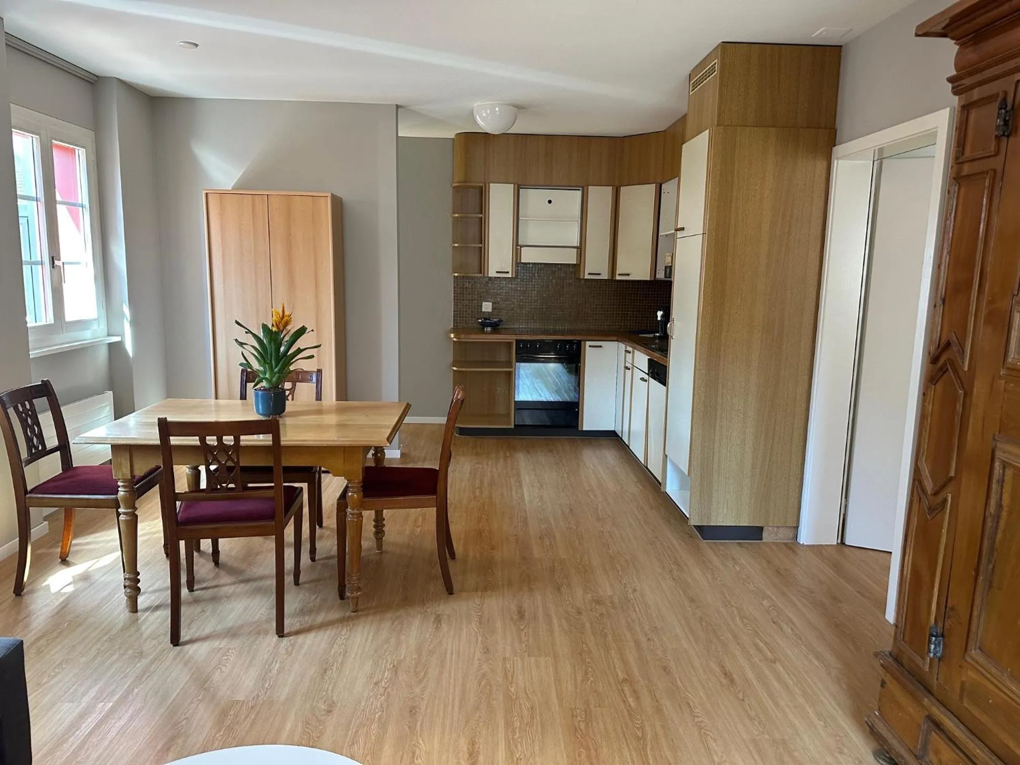 Kitchen or kitchenette in Hotel Bären