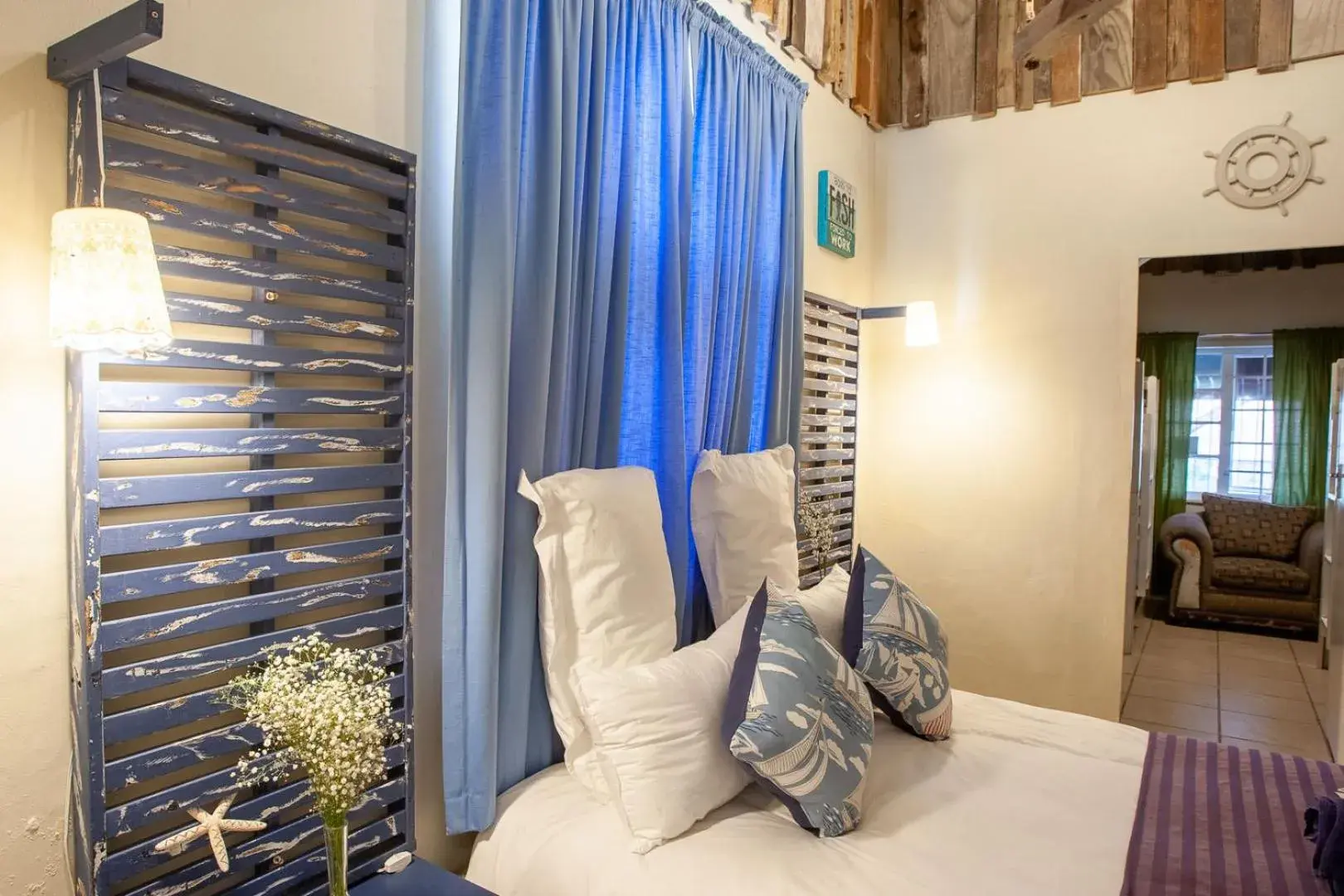 Bed in Bedrock Guest Studios Bed in Bedrock Guest Studios