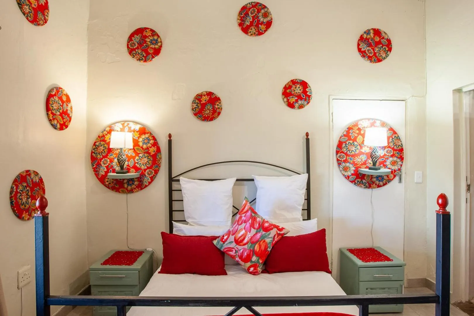 Bed in Bedrock Guest Studios