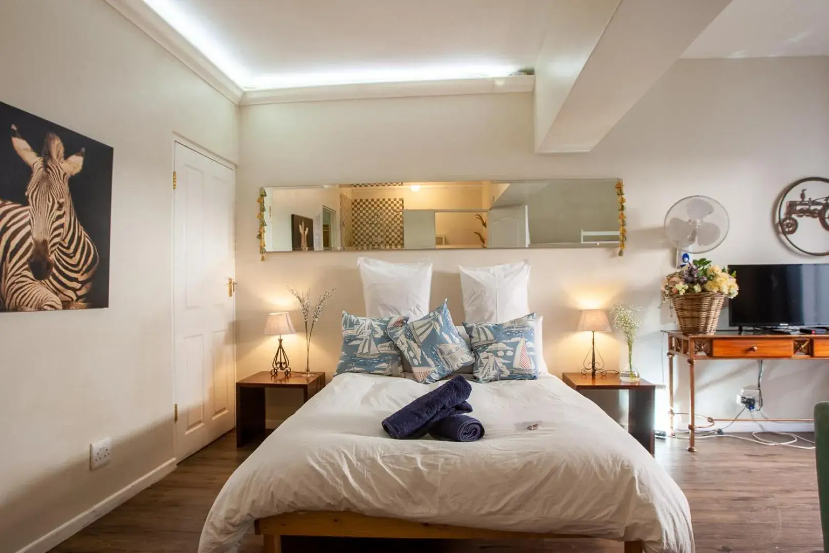 Bed in Bedrock Guest Studios Bed in Bedrock Guest Studios