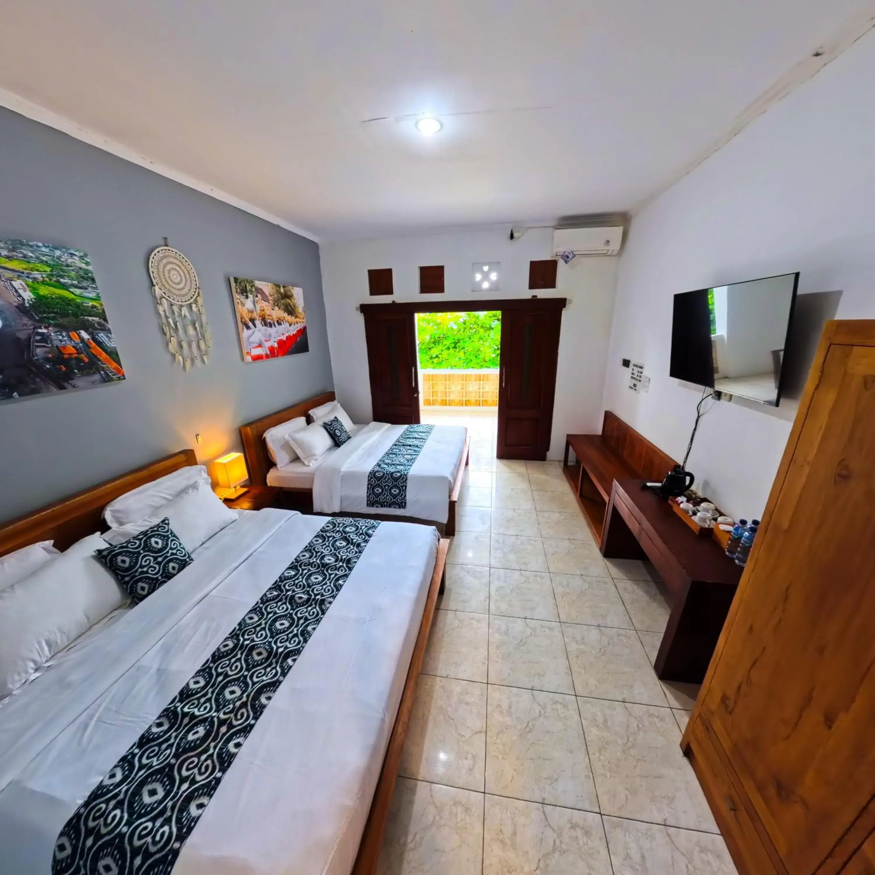 Bedroom, Bed in Ketapang Guesthouse Echo Beach Canggu Bedroom, Bed in Ketapang Guesthouse Echo Beach Canggu