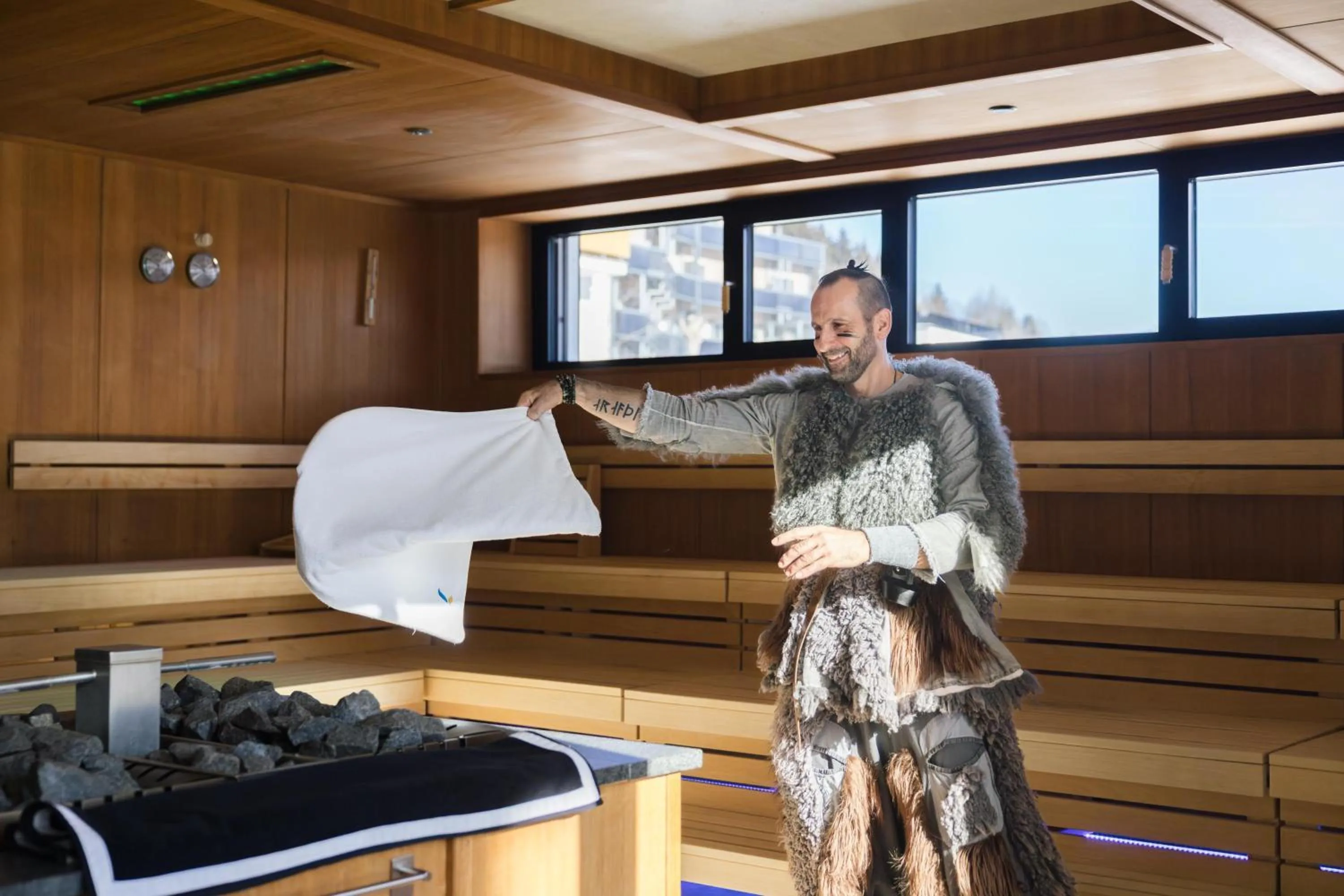 Sauna in Alpen-Herz Romantik & Spa - Adults Only