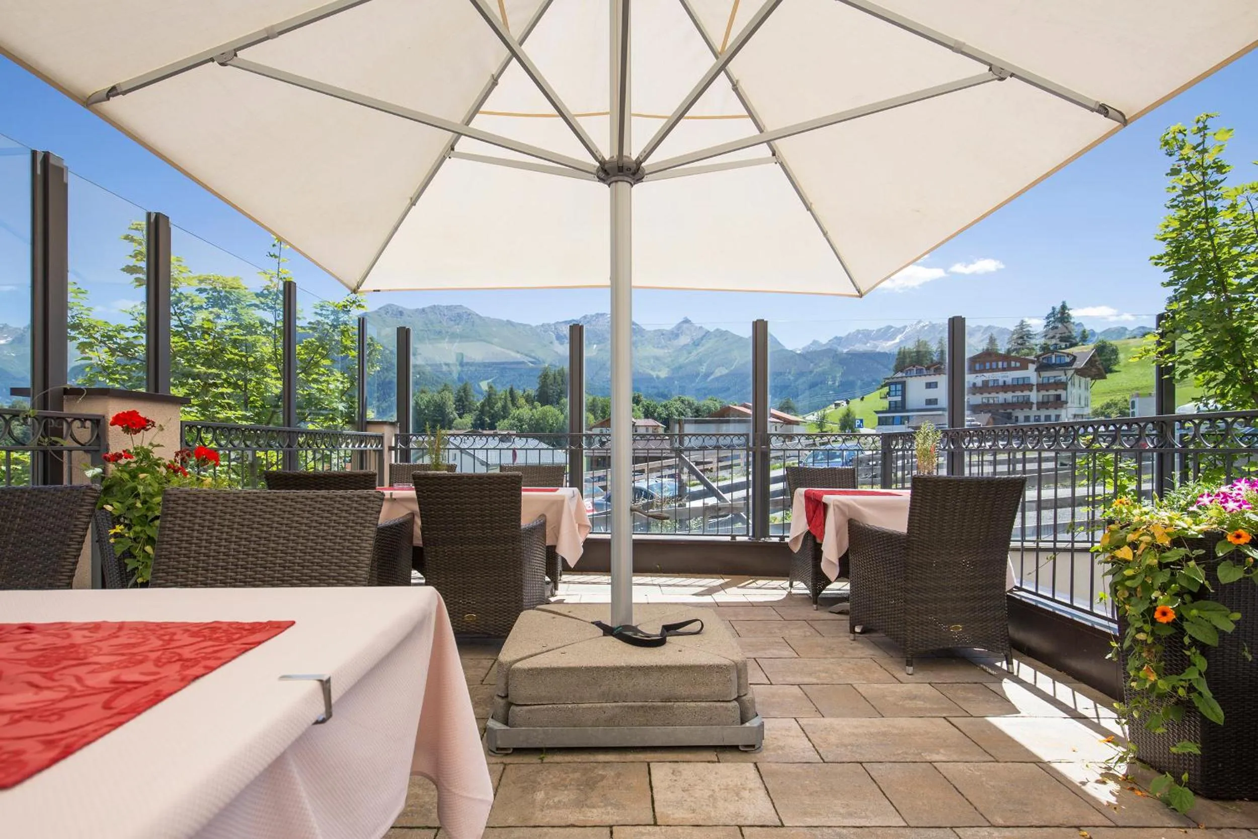 Balcony/Terrace in Alpen-Herz Romantik & Spa - Adults Only