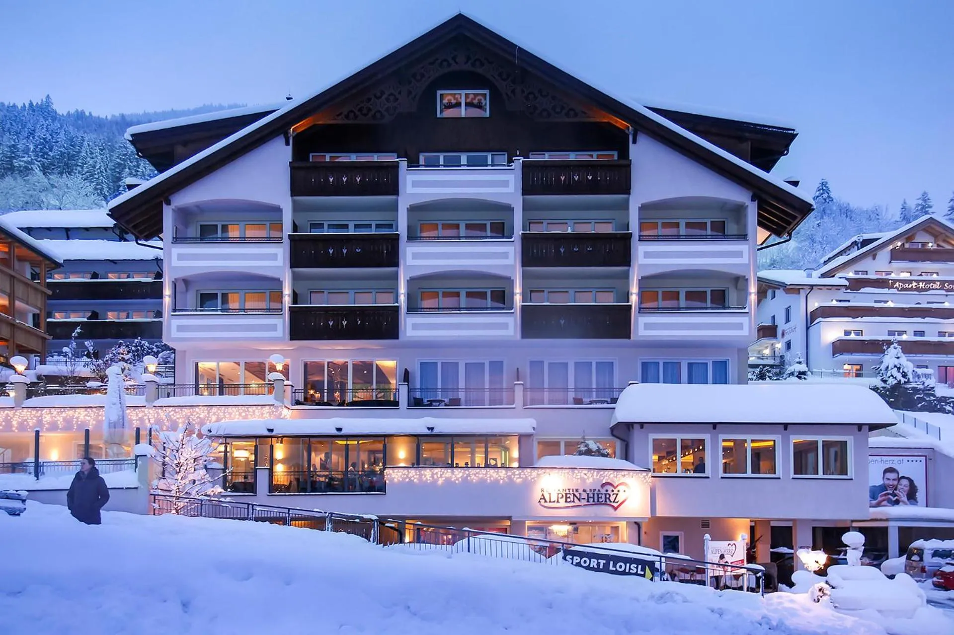 Facade/entrance in Alpen-Herz Romantik & Spa - Adults Only