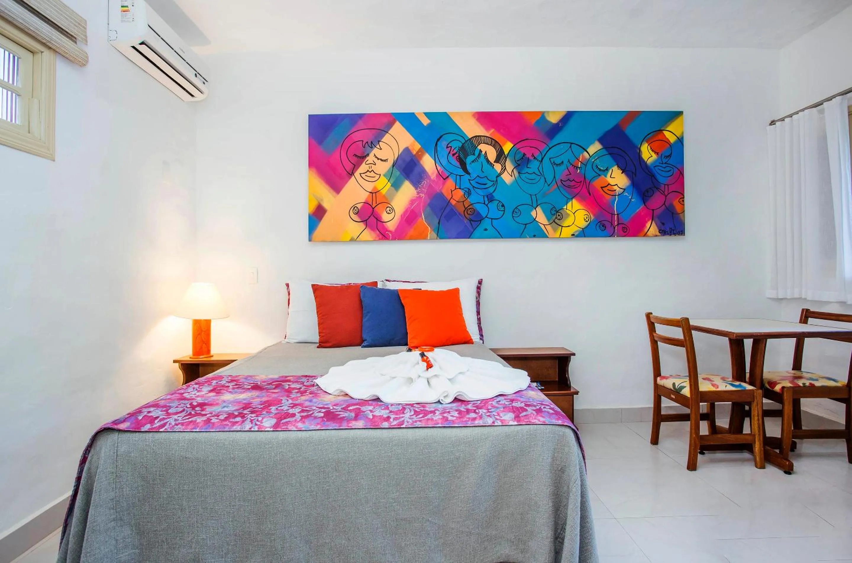 Bed in Pousada Refúgio de Maresias