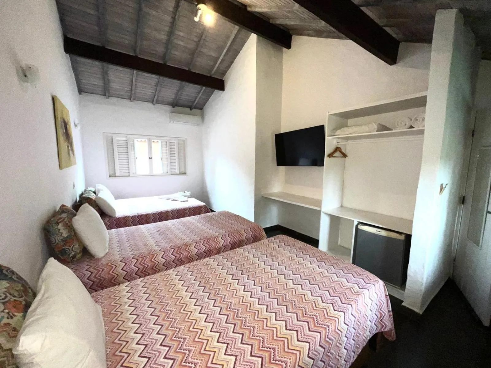 Bed in Pousada Refúgio de Maresias