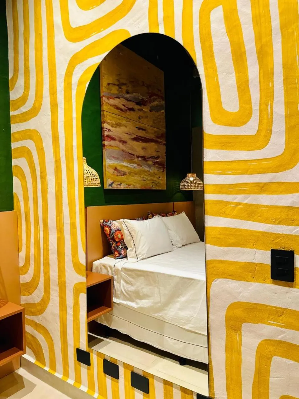 Bed in Pousada Refúgio de Maresias