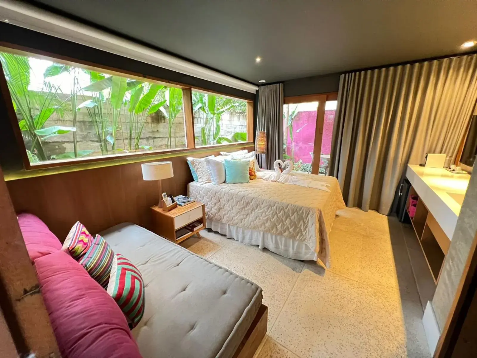 Deluxe Room with Garden View in Pousada Refúgio de Maresias Deluxe Room with Garden View in Pousada Refúgio de Maresias