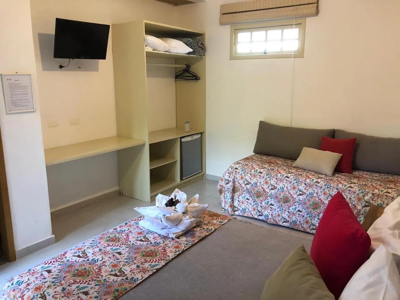 Bed in Pousada Refúgio de Maresias