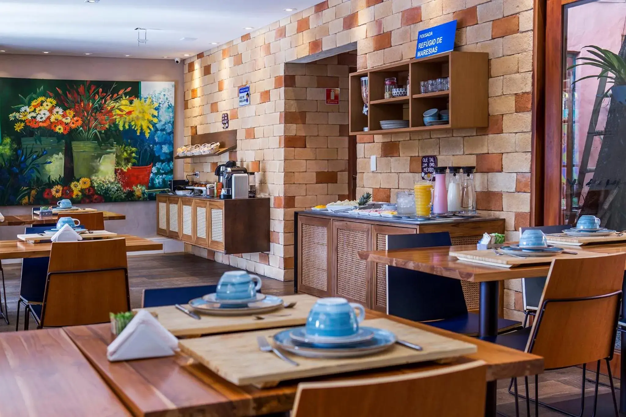 Dining area in Pousada Refúgio de Maresias Dining area in Pousada Refúgio de Maresias
