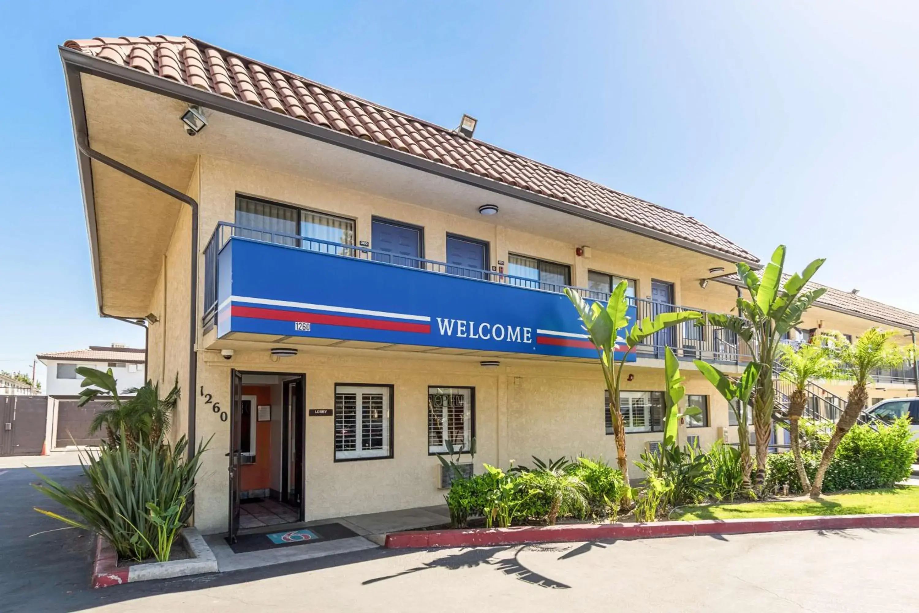 Property building in Motel 6 Riverside, CA - UCR East Property building in Motel 6 Riverside, CA - UCR East