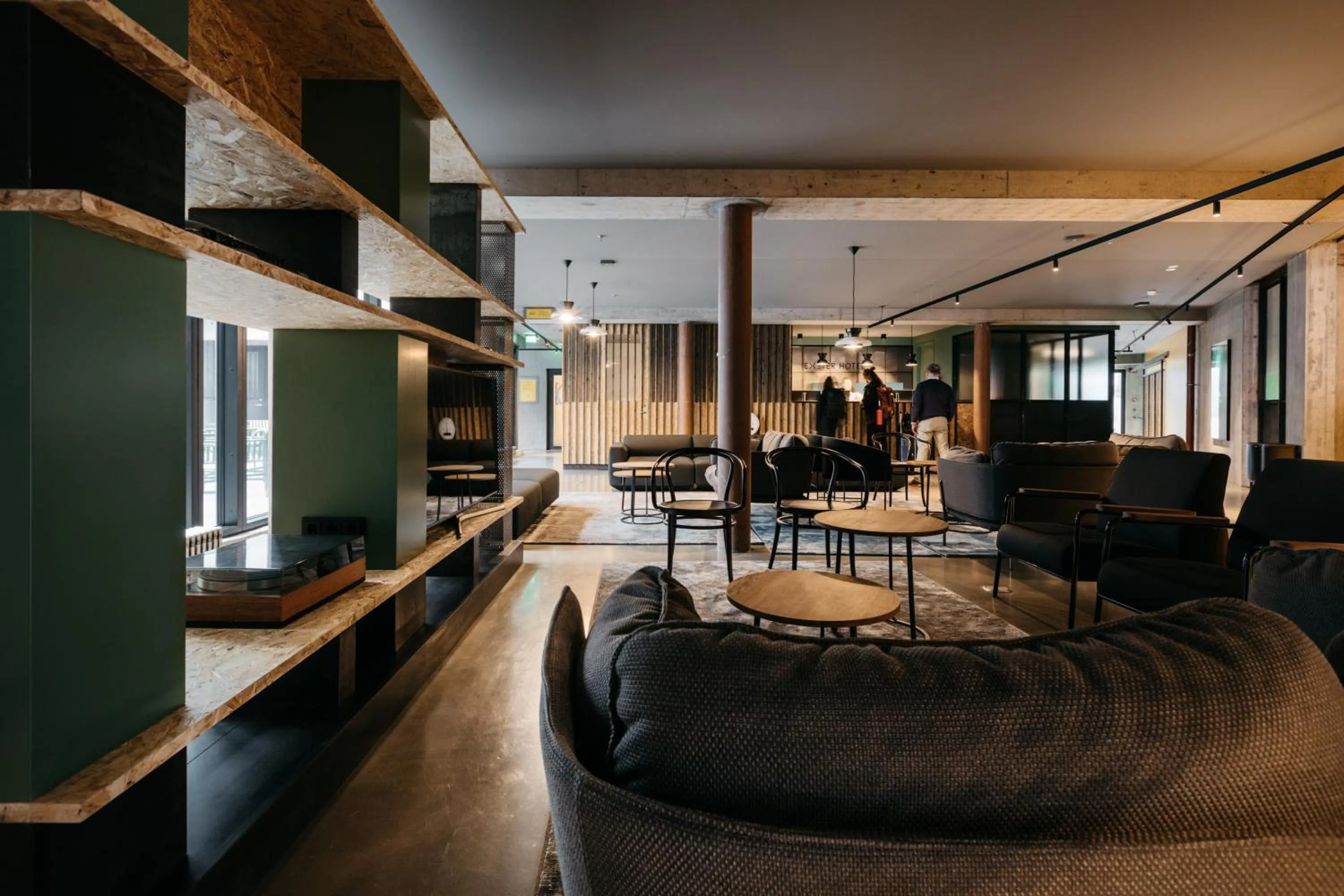 Lobby or reception in Exeter Hotel