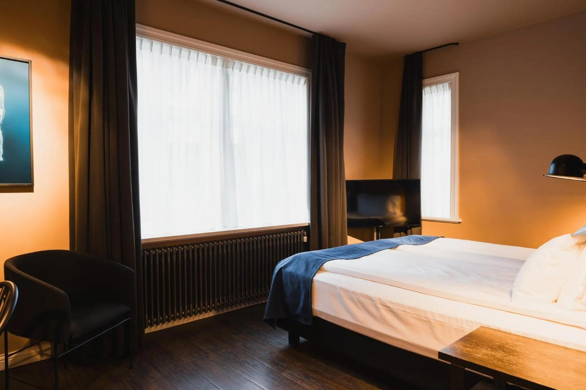 Bedroom, Bed in Exeter Hotel