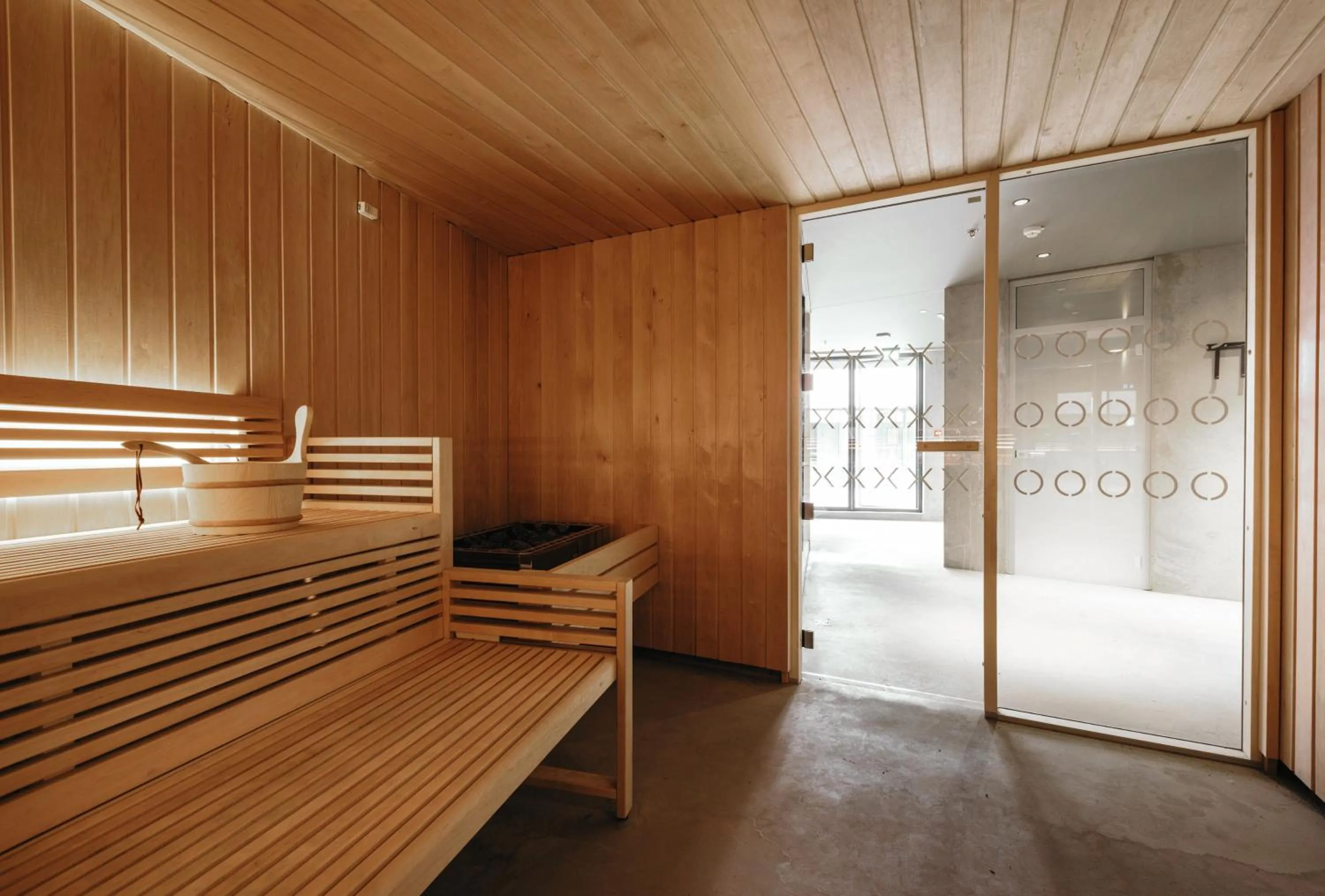 Sauna in Exeter Hotel