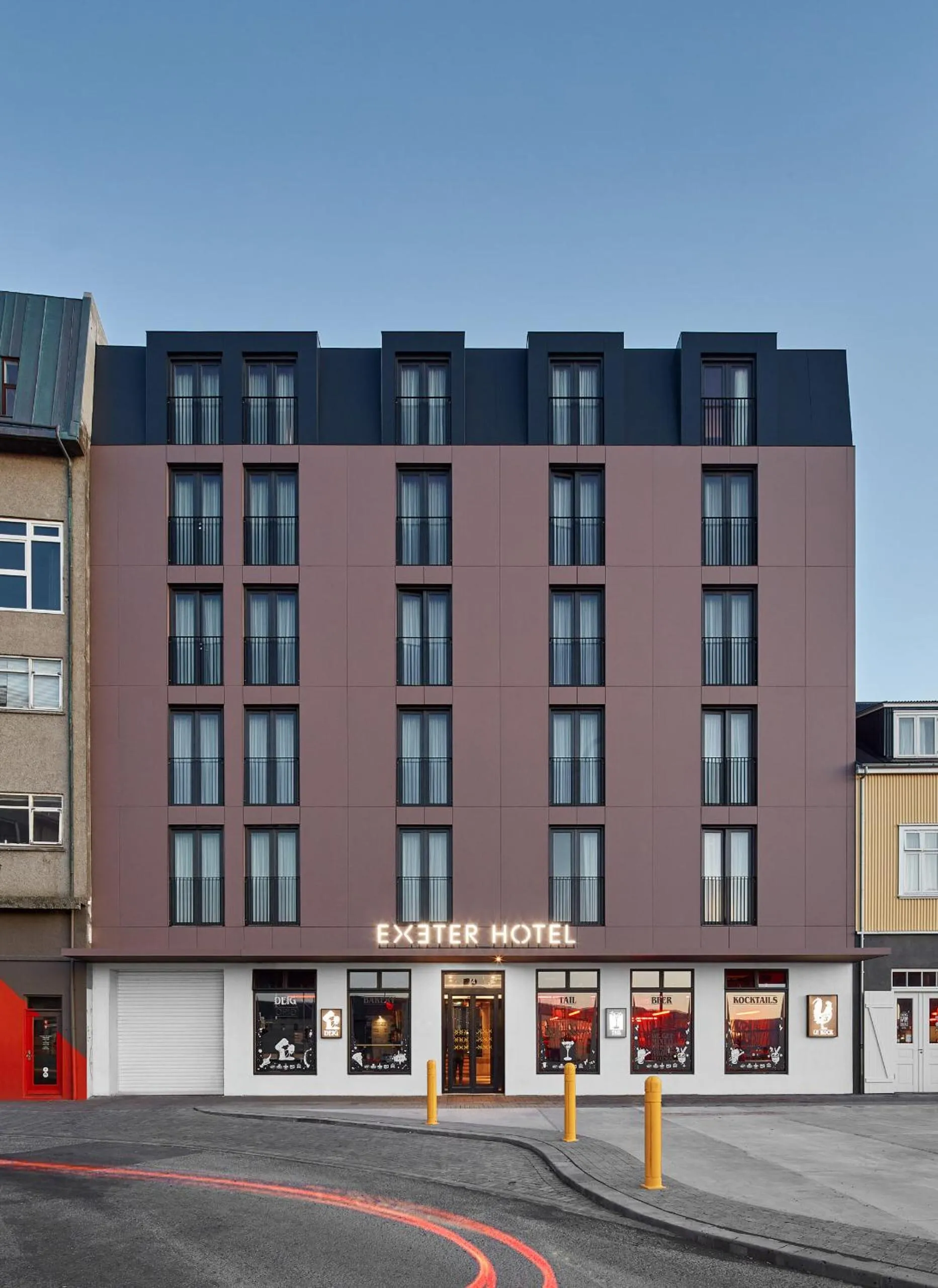 Property building in Exeter Hotel