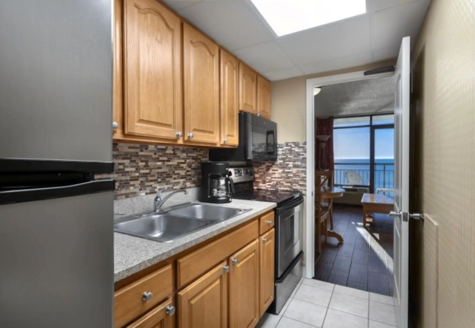 Kitchen or kitchenette in Monterey Bay Suites