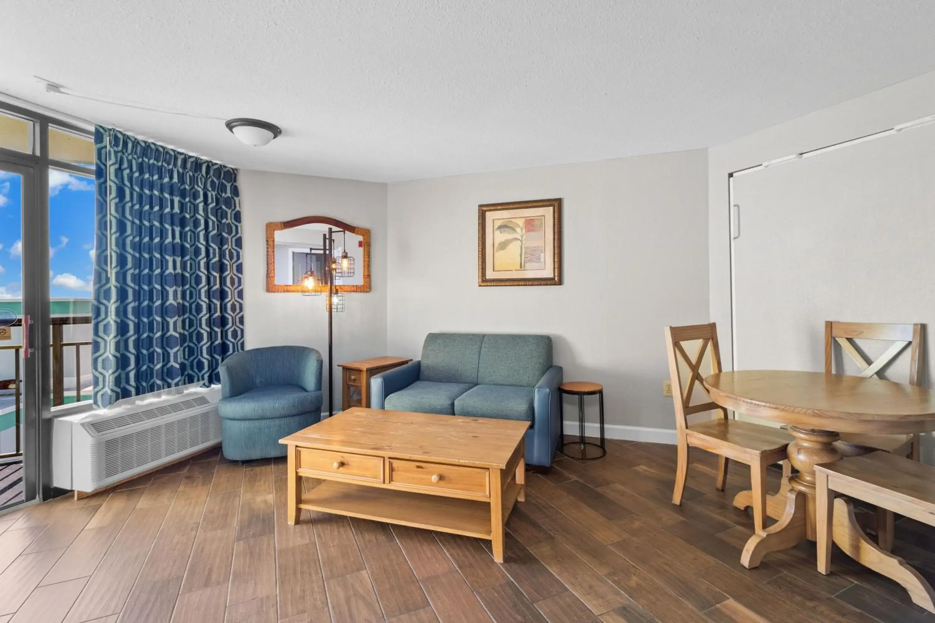 Living room in Monterey Bay Suites Living room in Monterey Bay Suites