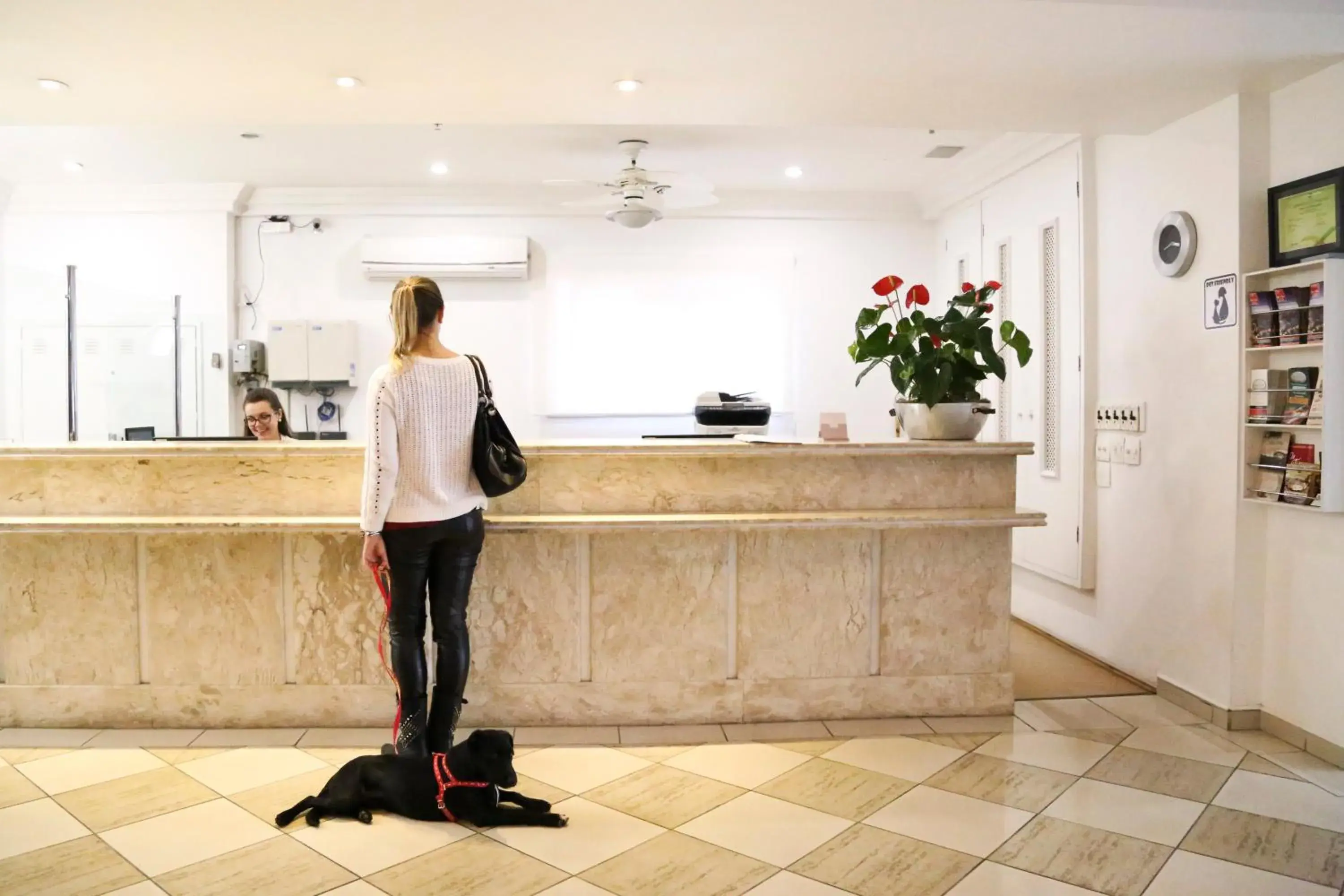 Lobby or reception in Vitória Hotel Residence NewPort Lobby or reception in Vitória Hotel Residence NewPort