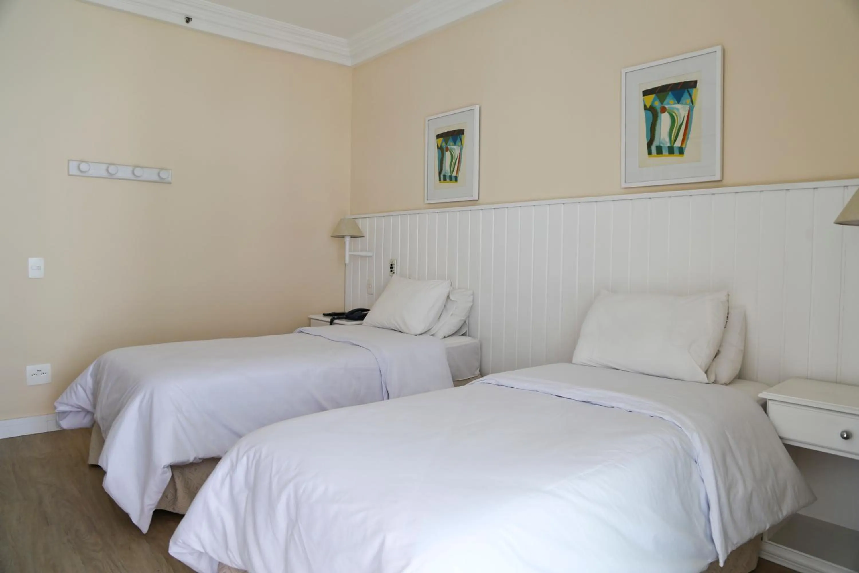 Bed in Vitória Hotel Residence NewPort