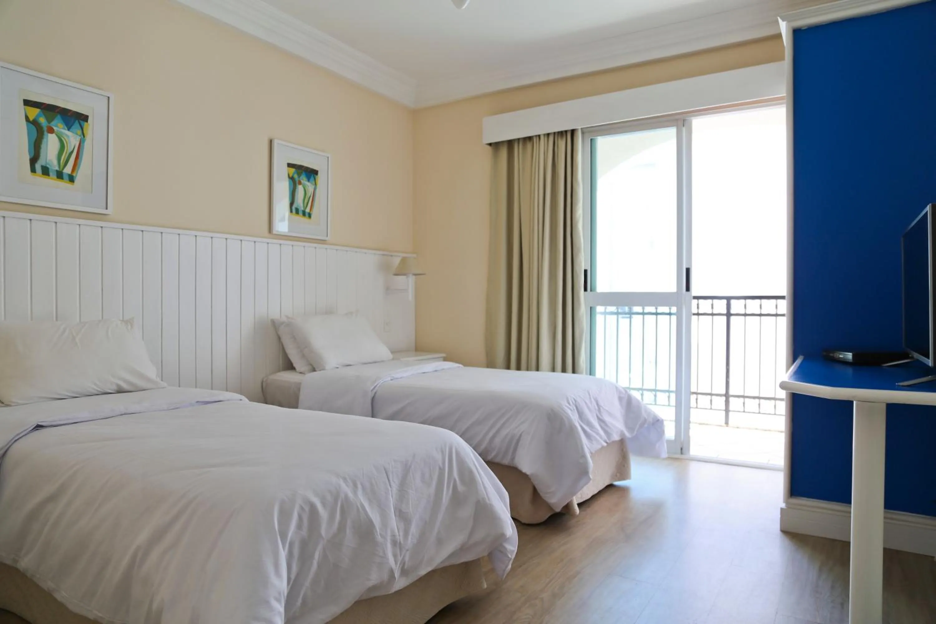 Bed in Vitória Hotel Residence NewPort