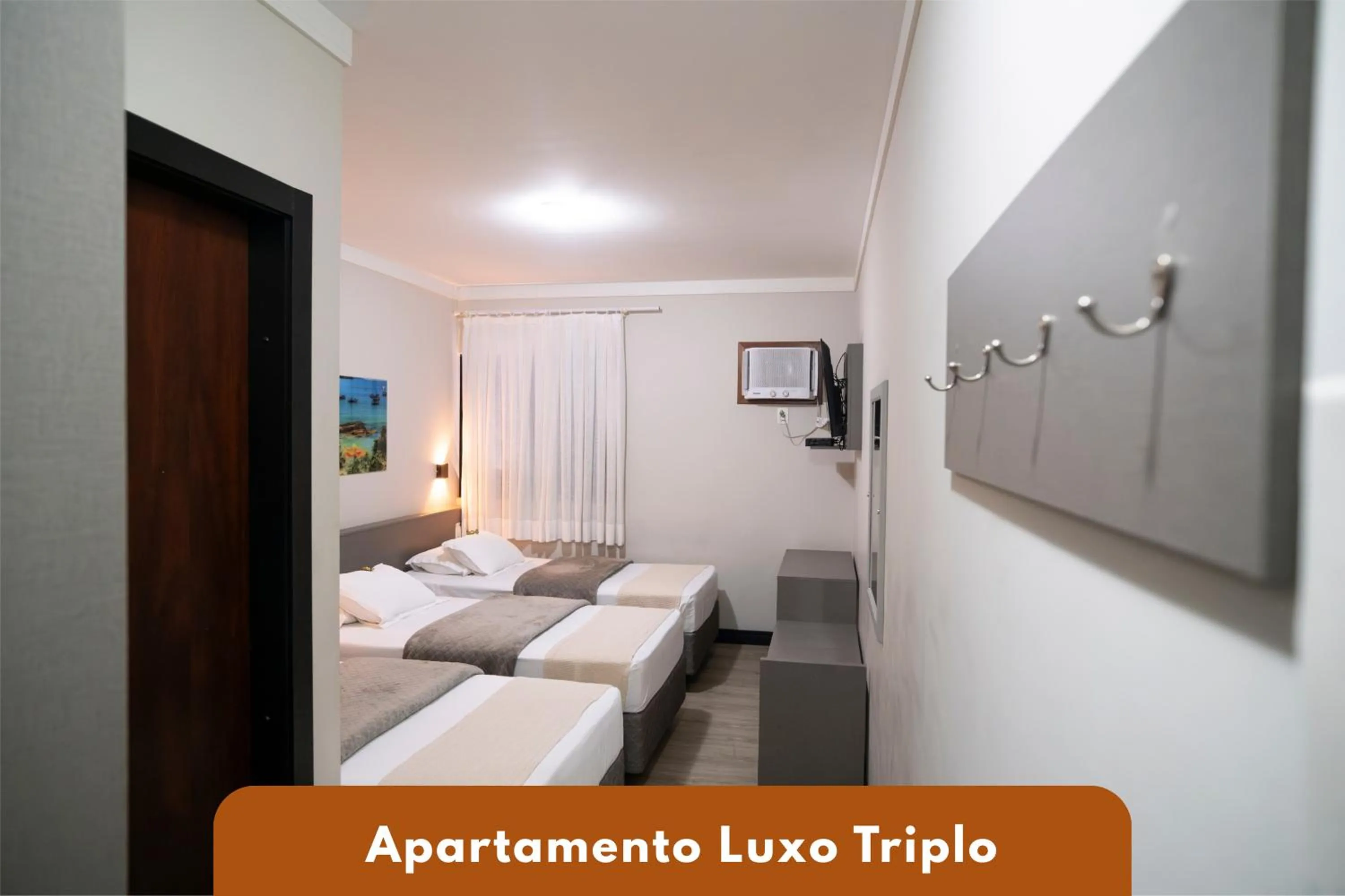 Bed in Camboriú Praia Hotel