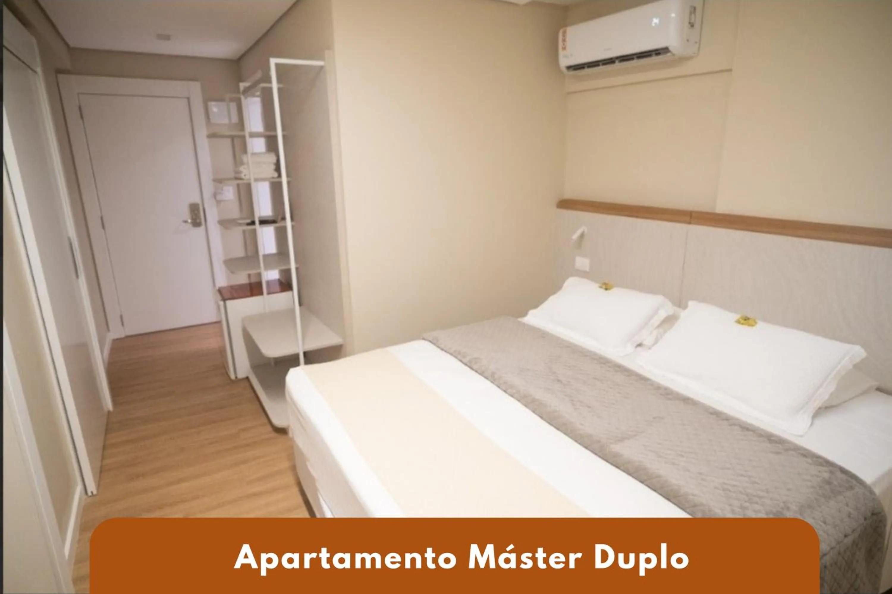 Bed in Camboriú Praia Hotel