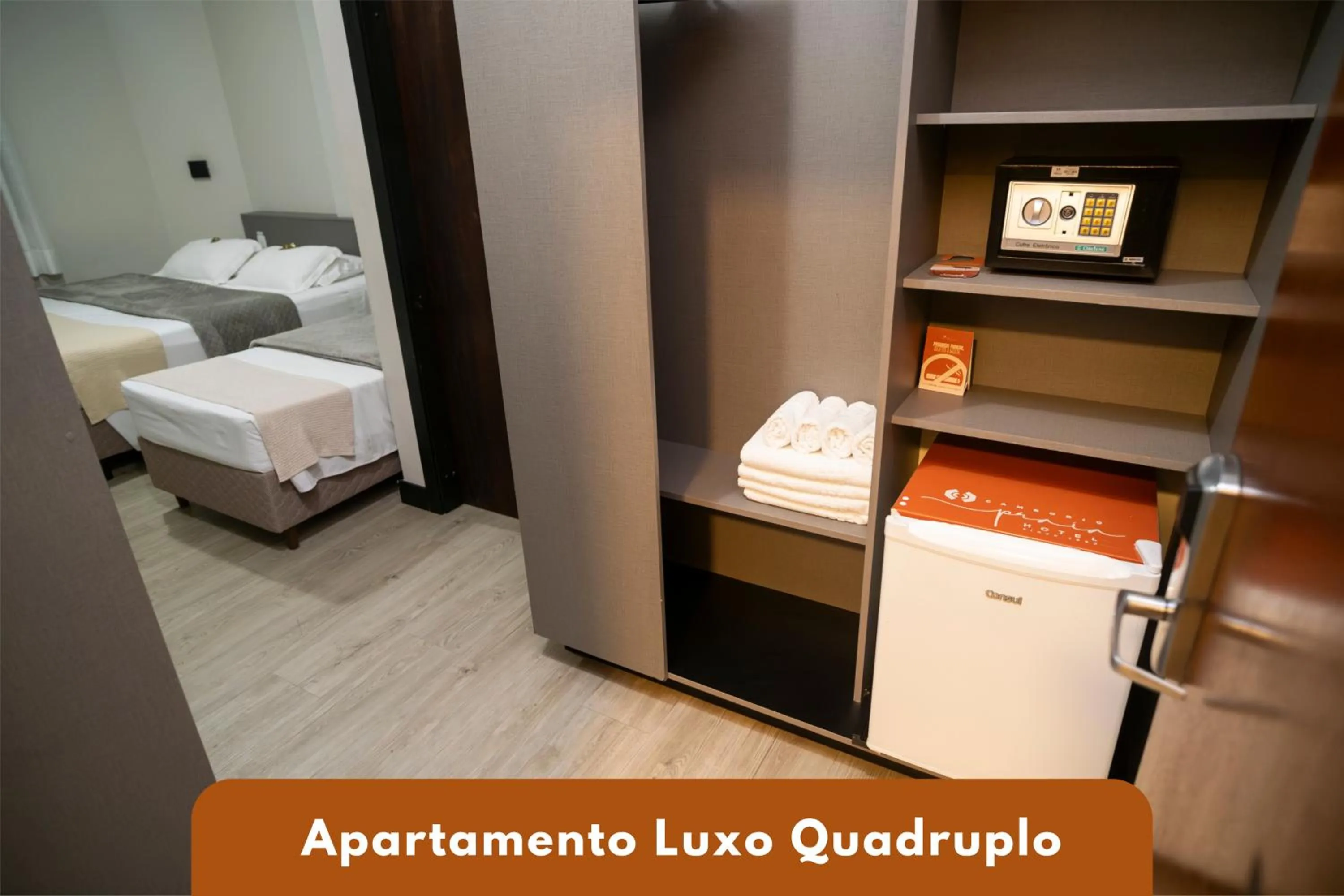 Bed in Camboriú Praia Hotel