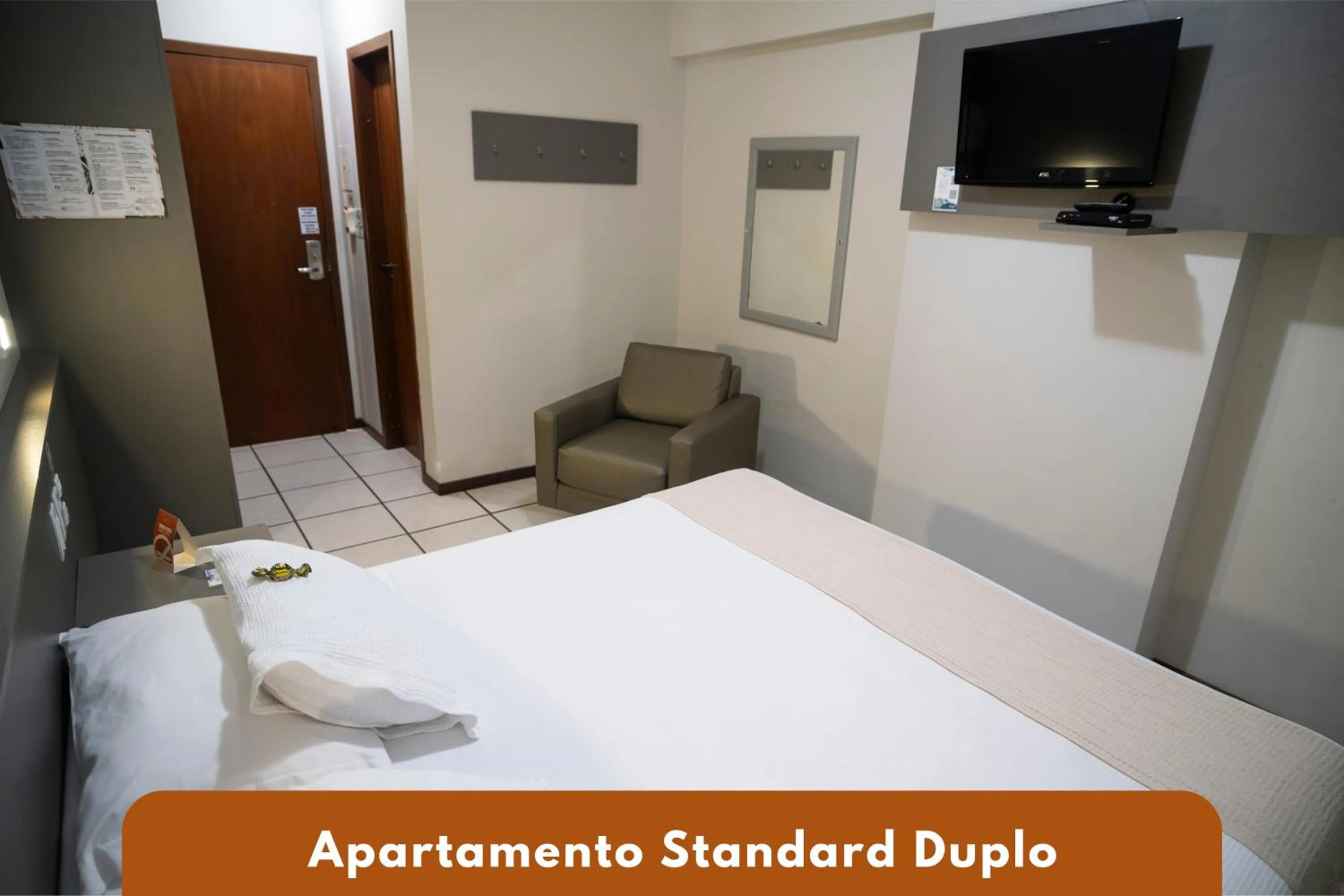 Bed in Camboriú Praia Hotel