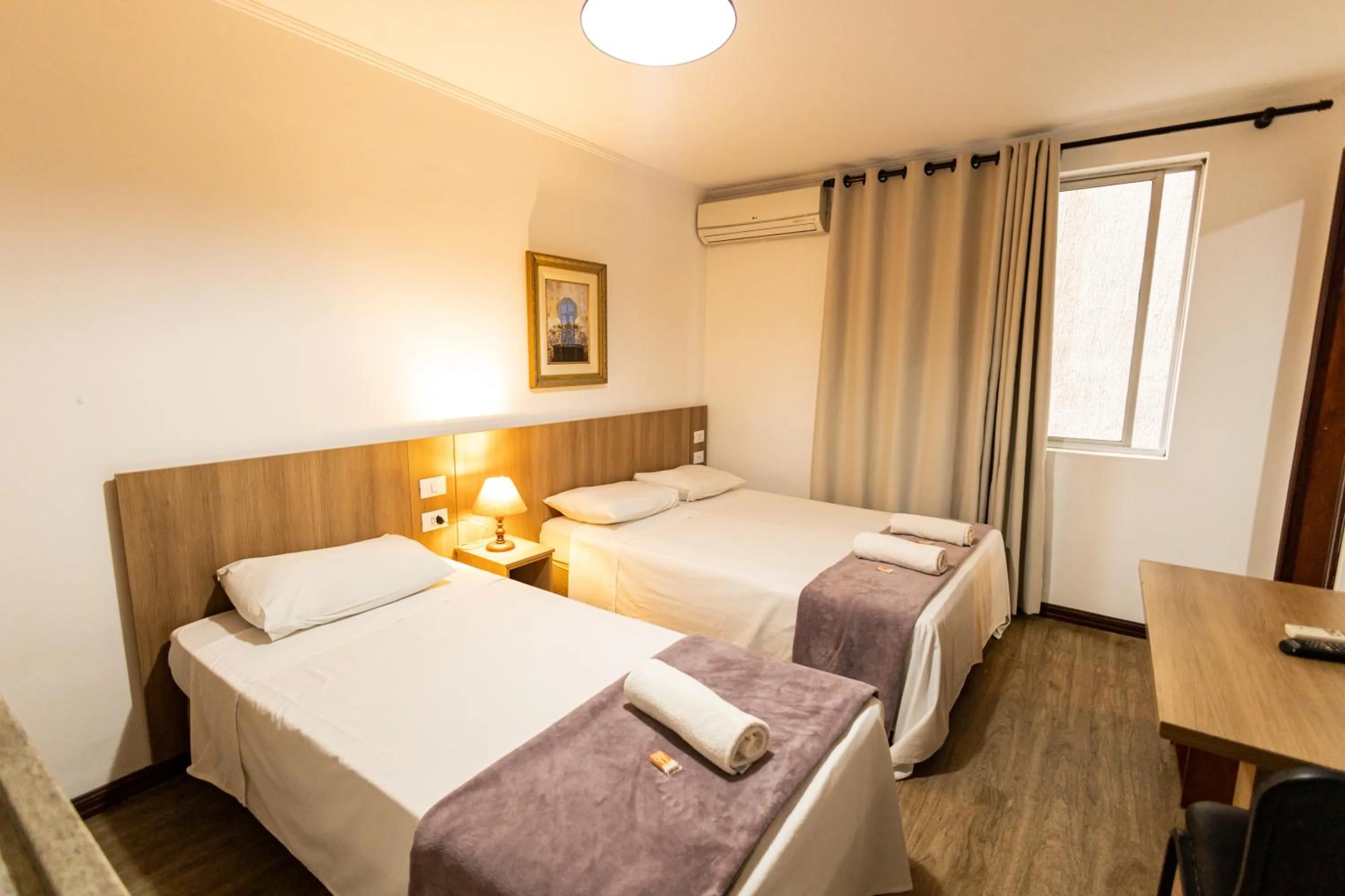 Bed in Hotel Golden Star