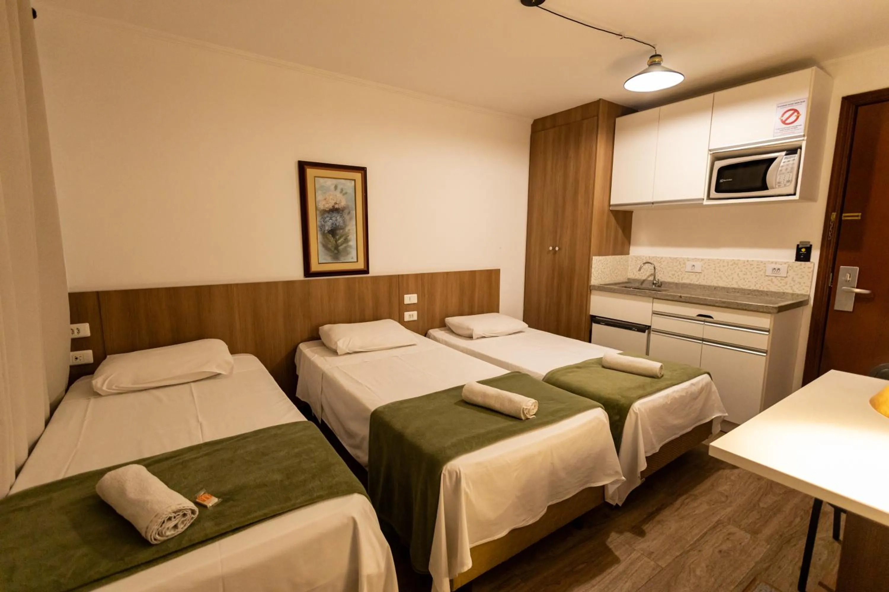 Bed in Hotel Golden Star