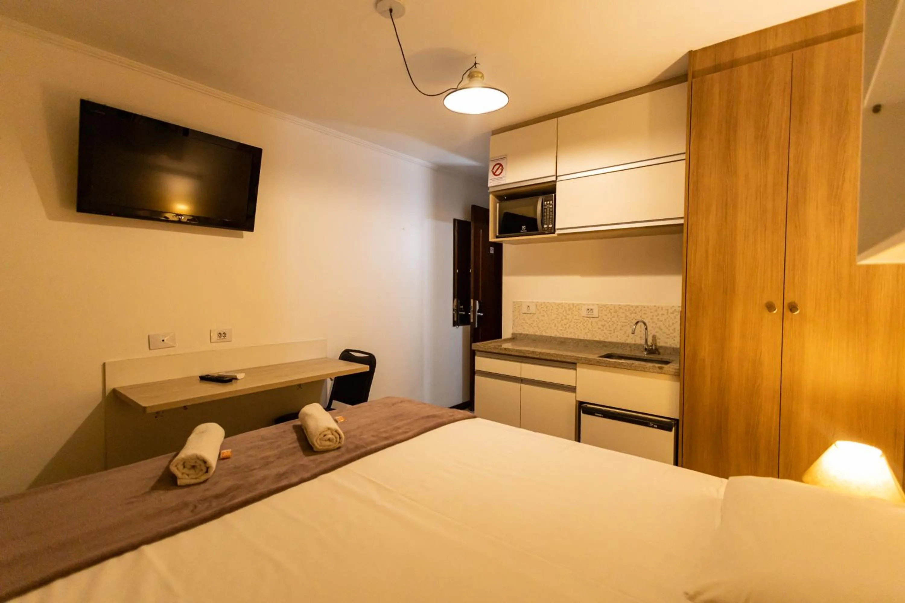 Bed in Hotel Golden Star