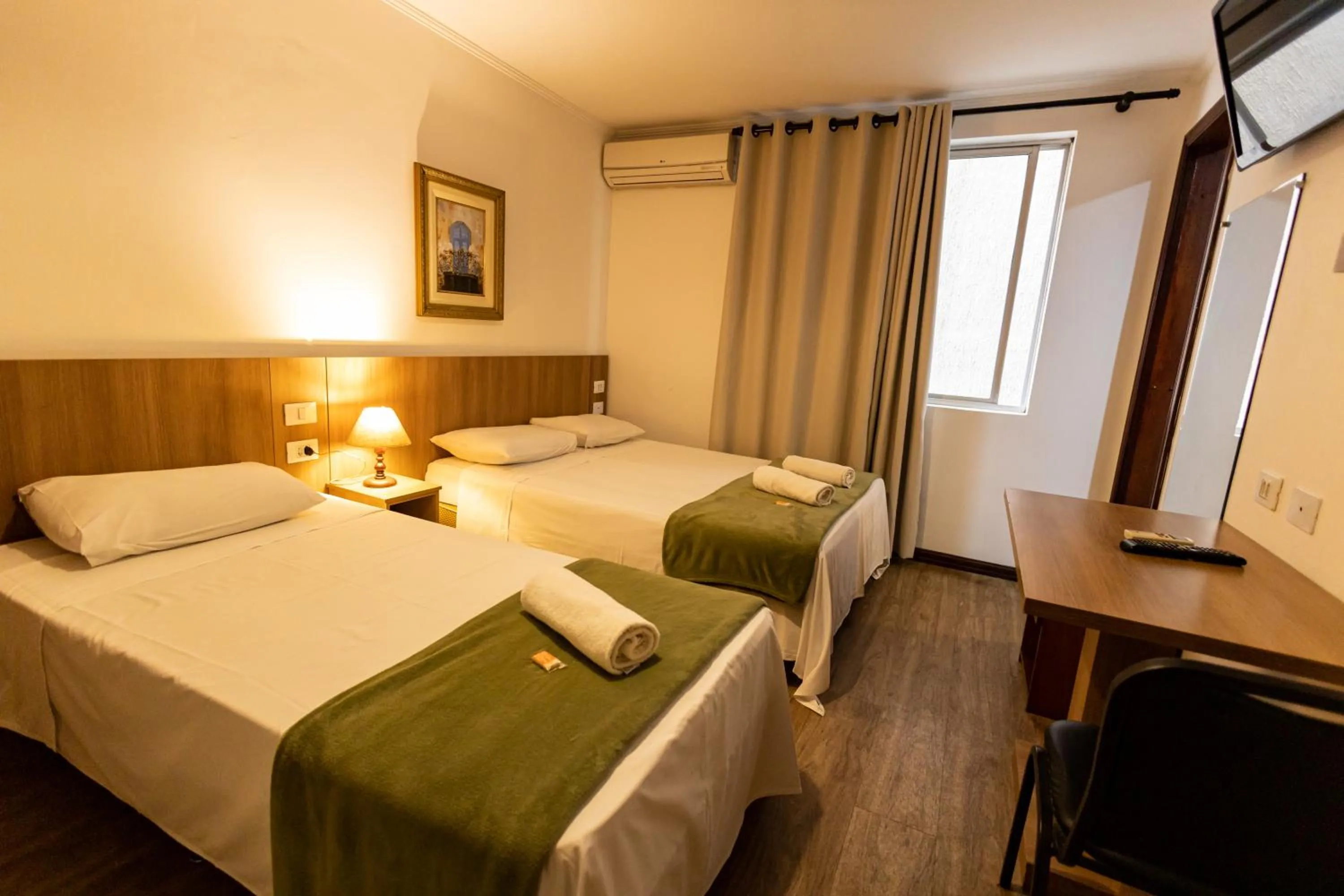 Bed in Hotel Golden Star