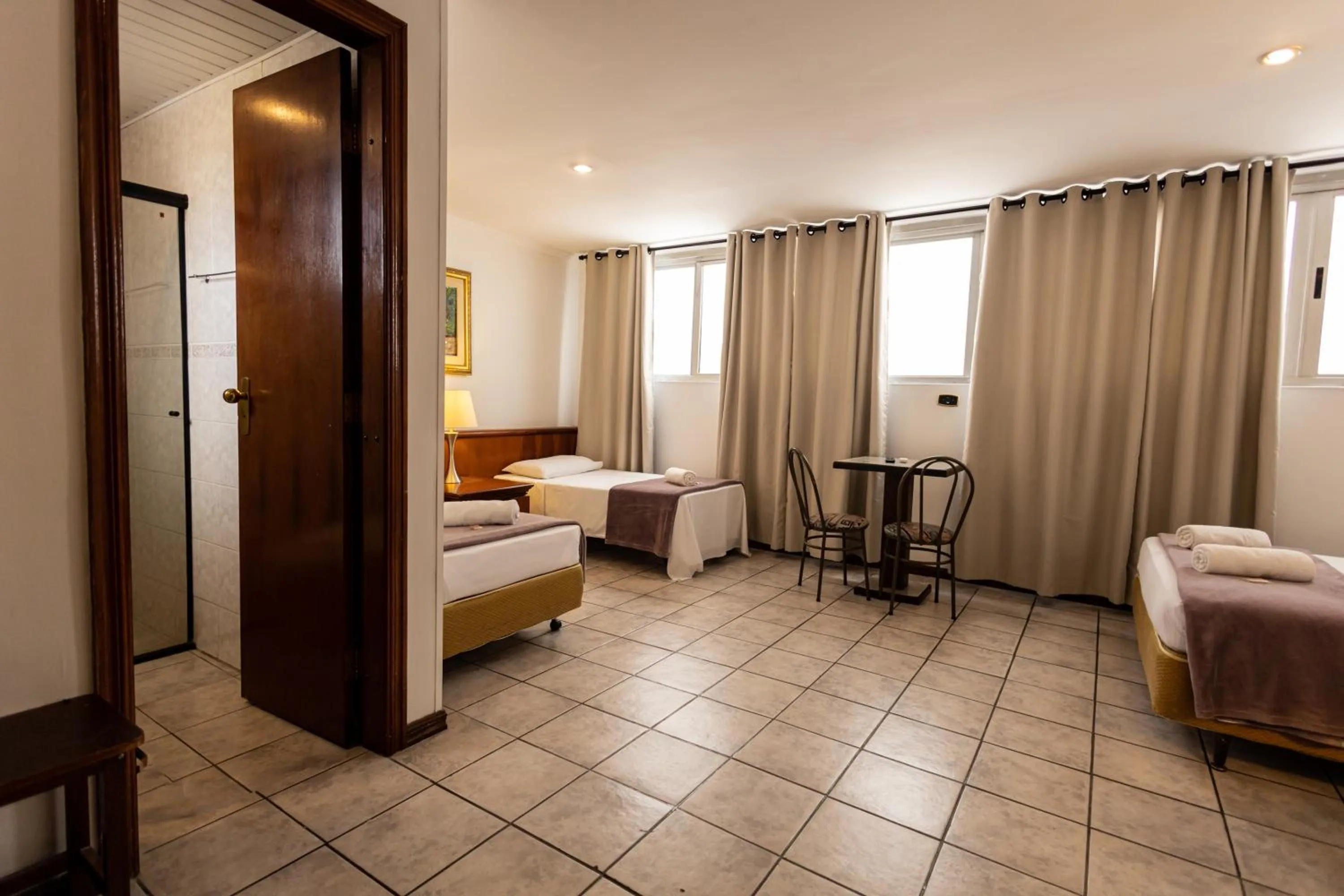 Bed in Hotel Golden Star