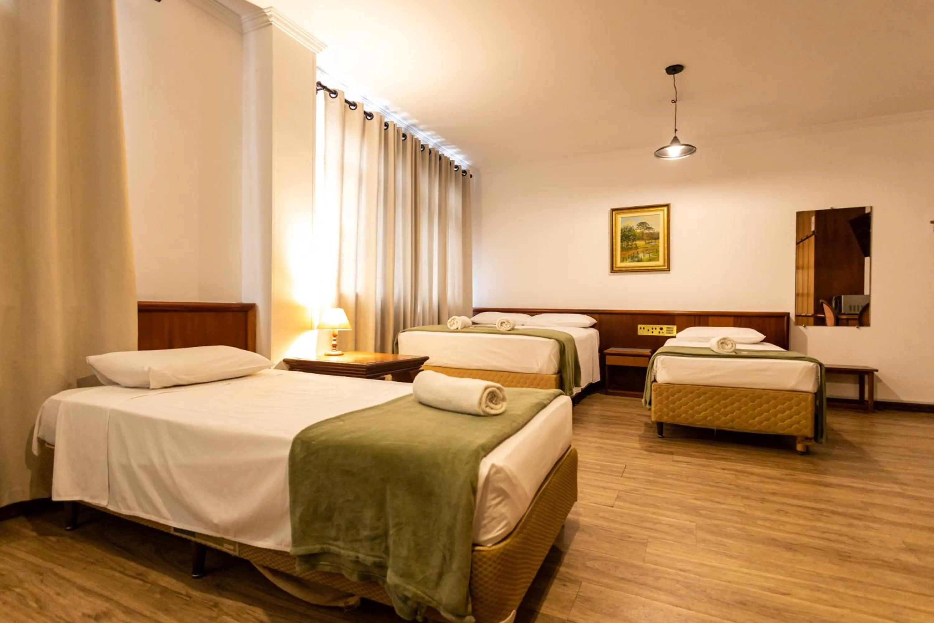 Bed in Hotel Golden Star