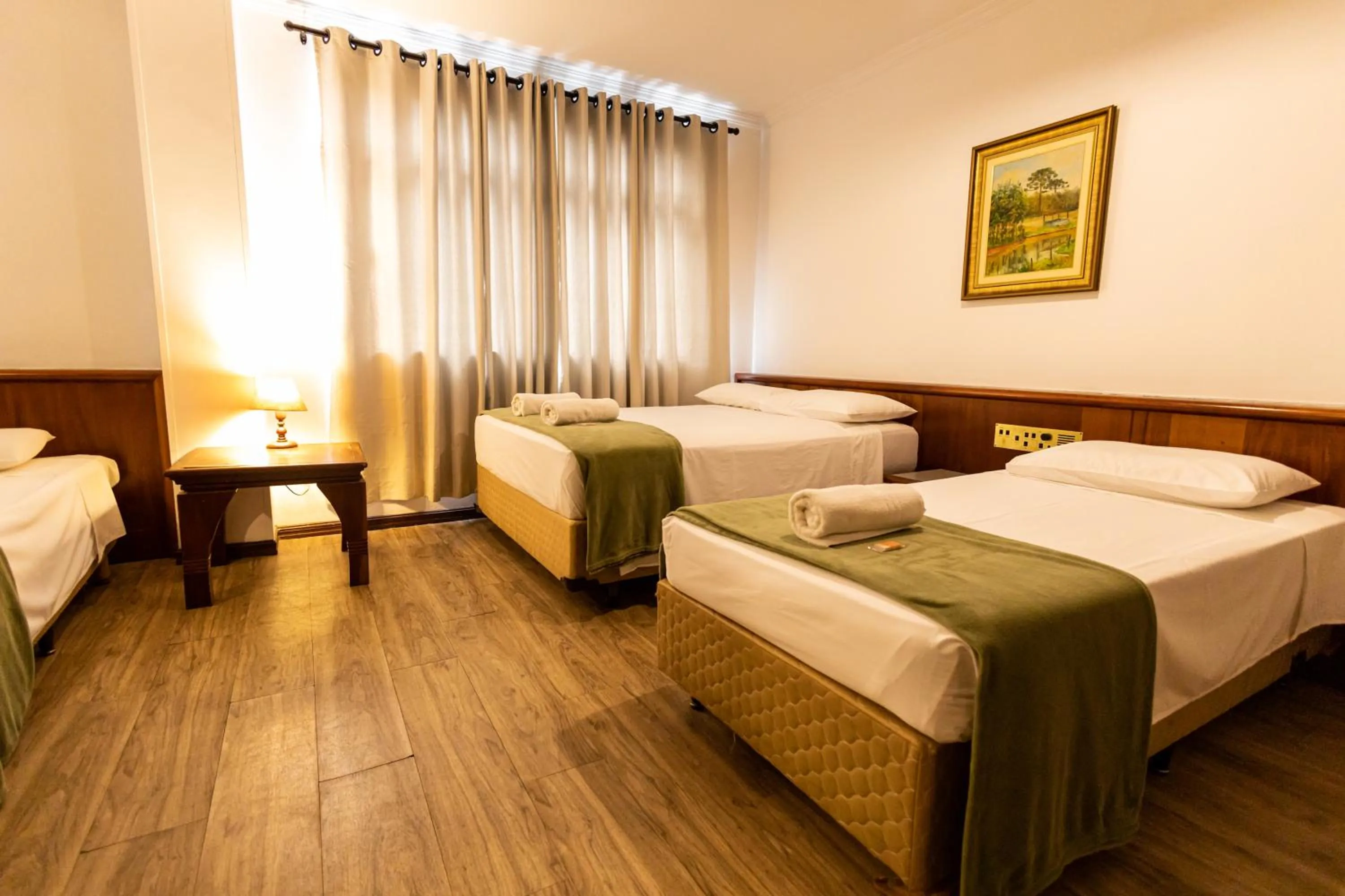 Bed in Hotel Golden Star