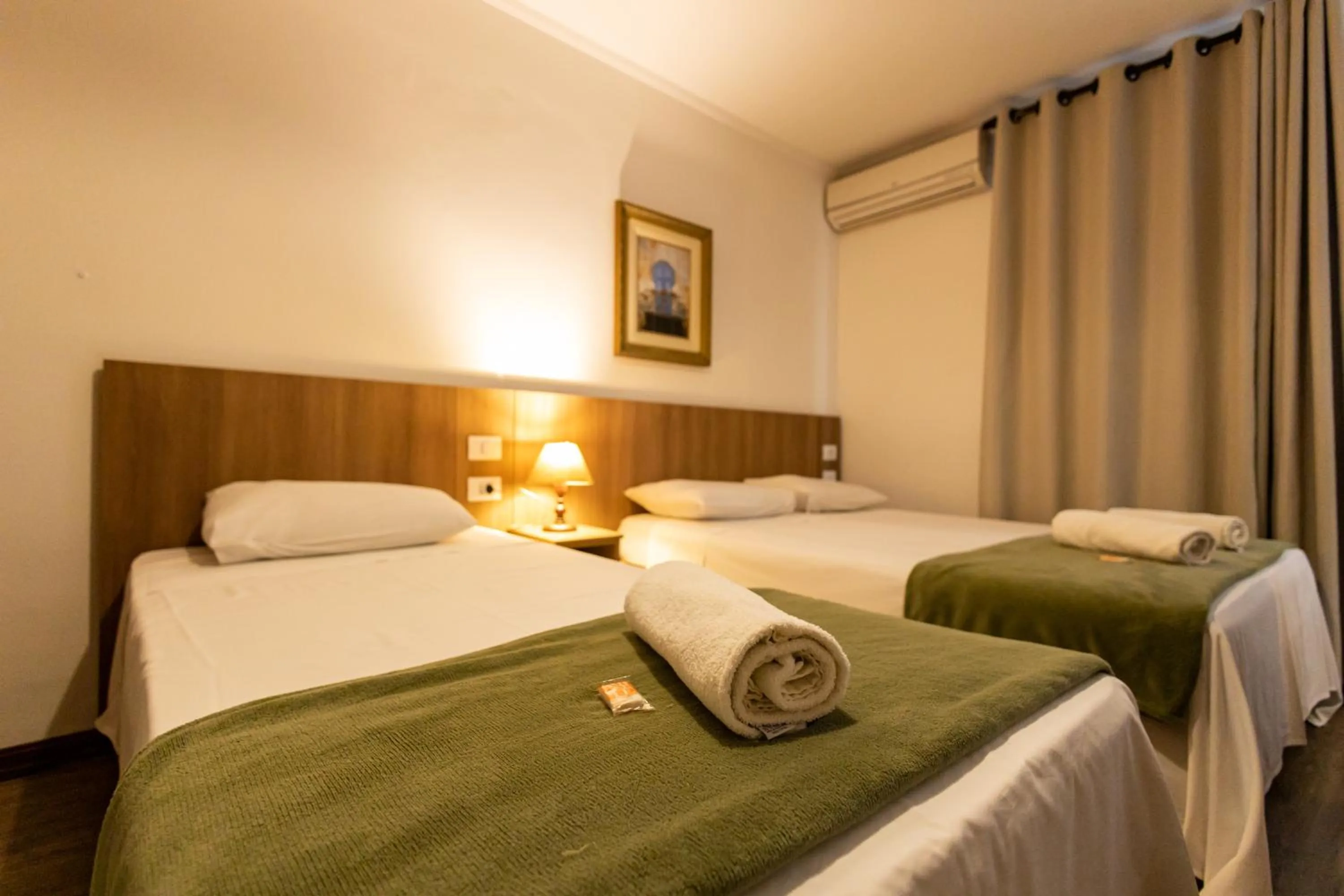 Bed in Hotel Golden Star