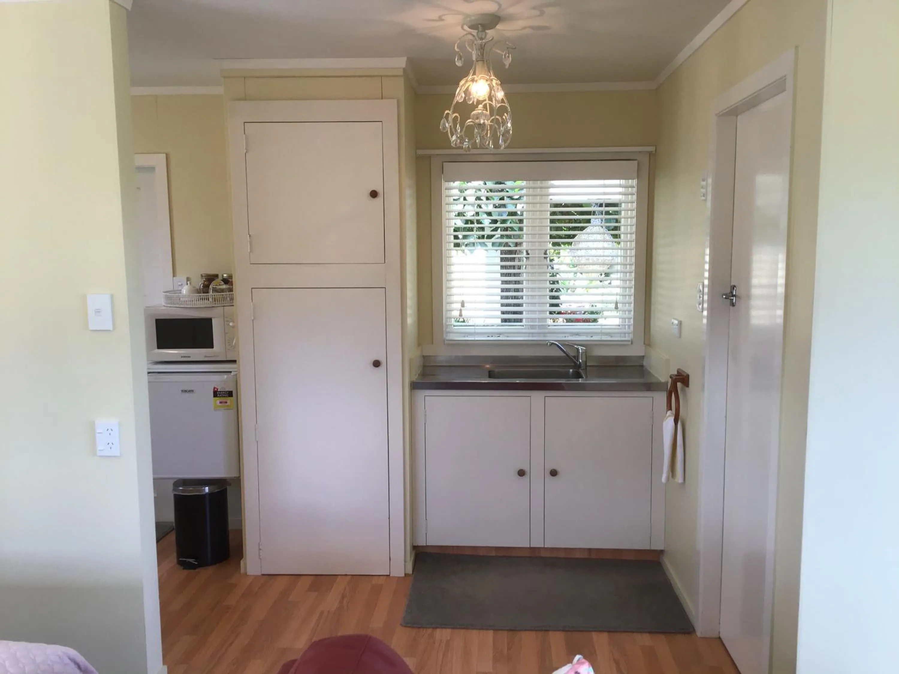 Kitchen or kitchenette in Mohaonui Farmstay