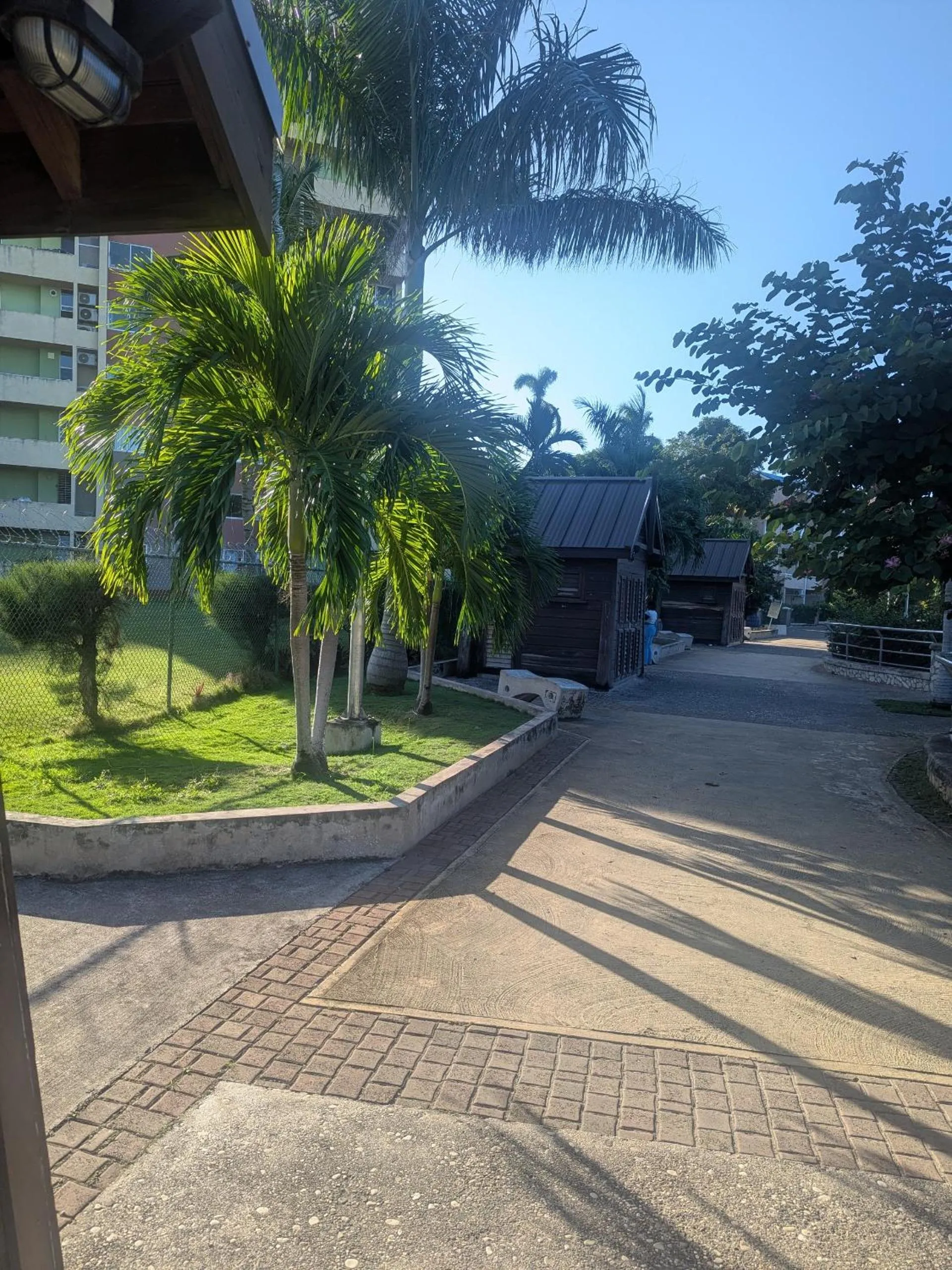 Beach-side condos at Turtle Beach Towers