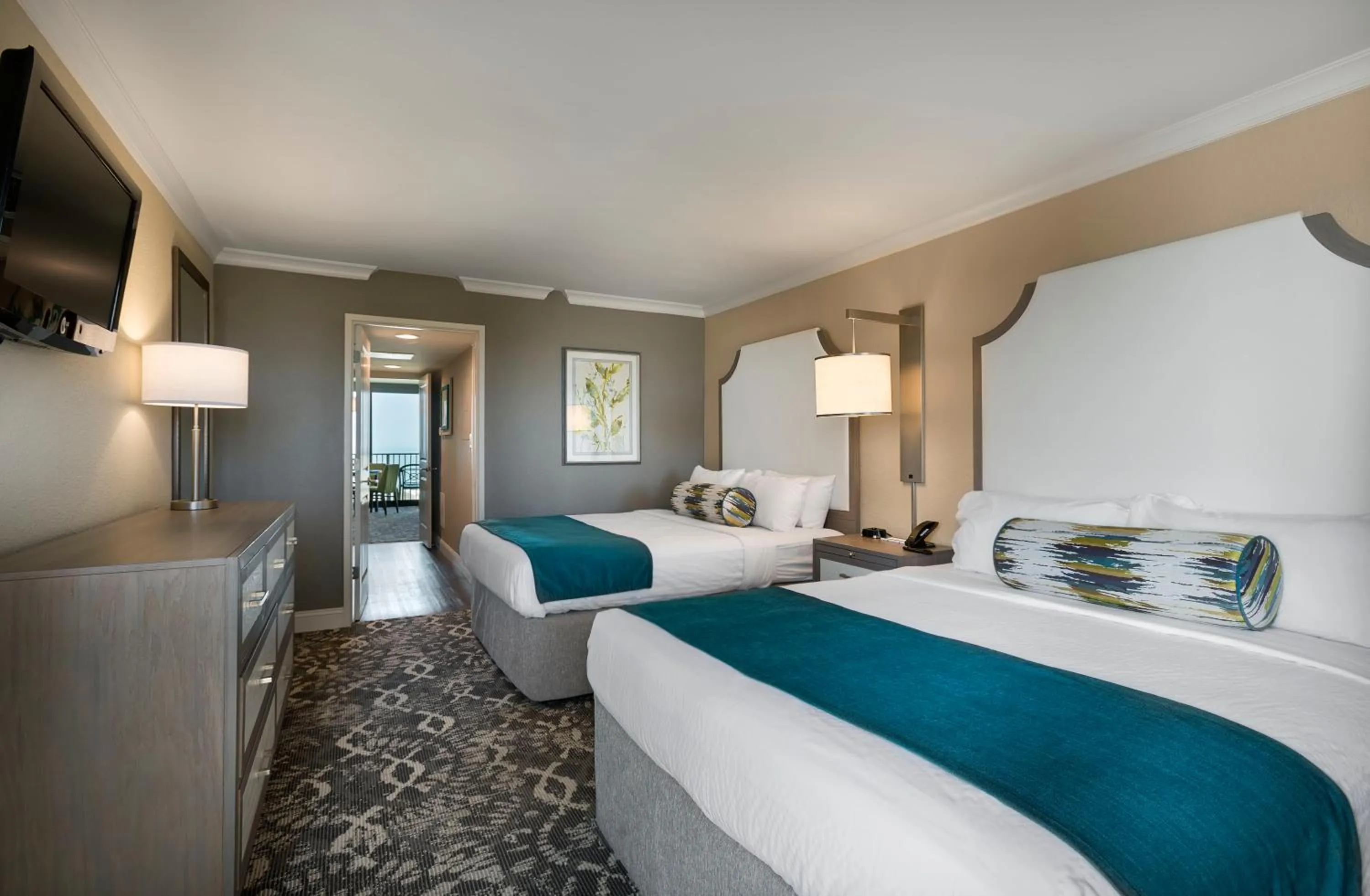 Bed in Breakers Resort Hotel