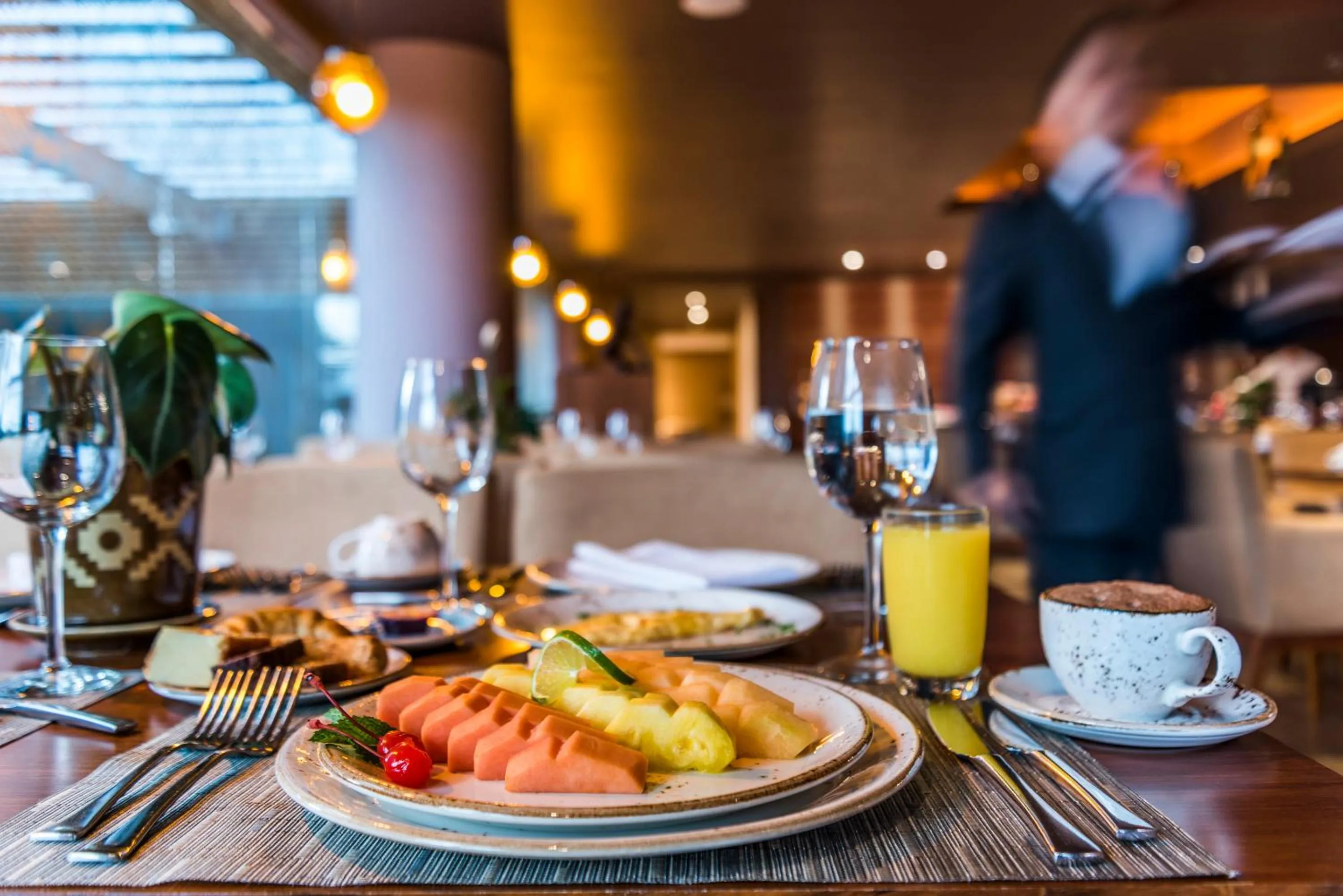 Breakfast in Sonesta Hotel Bogotá