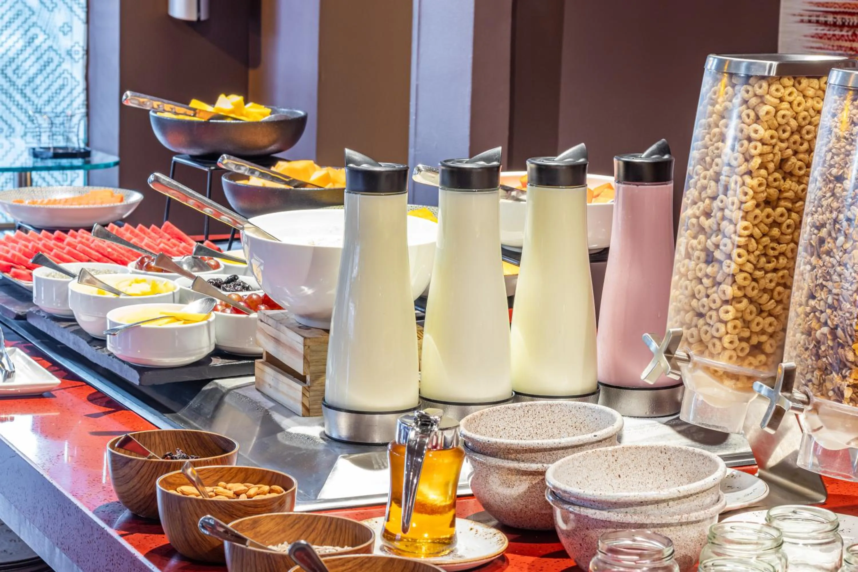 Buffet breakfast in Sonesta Hotel Bogotá