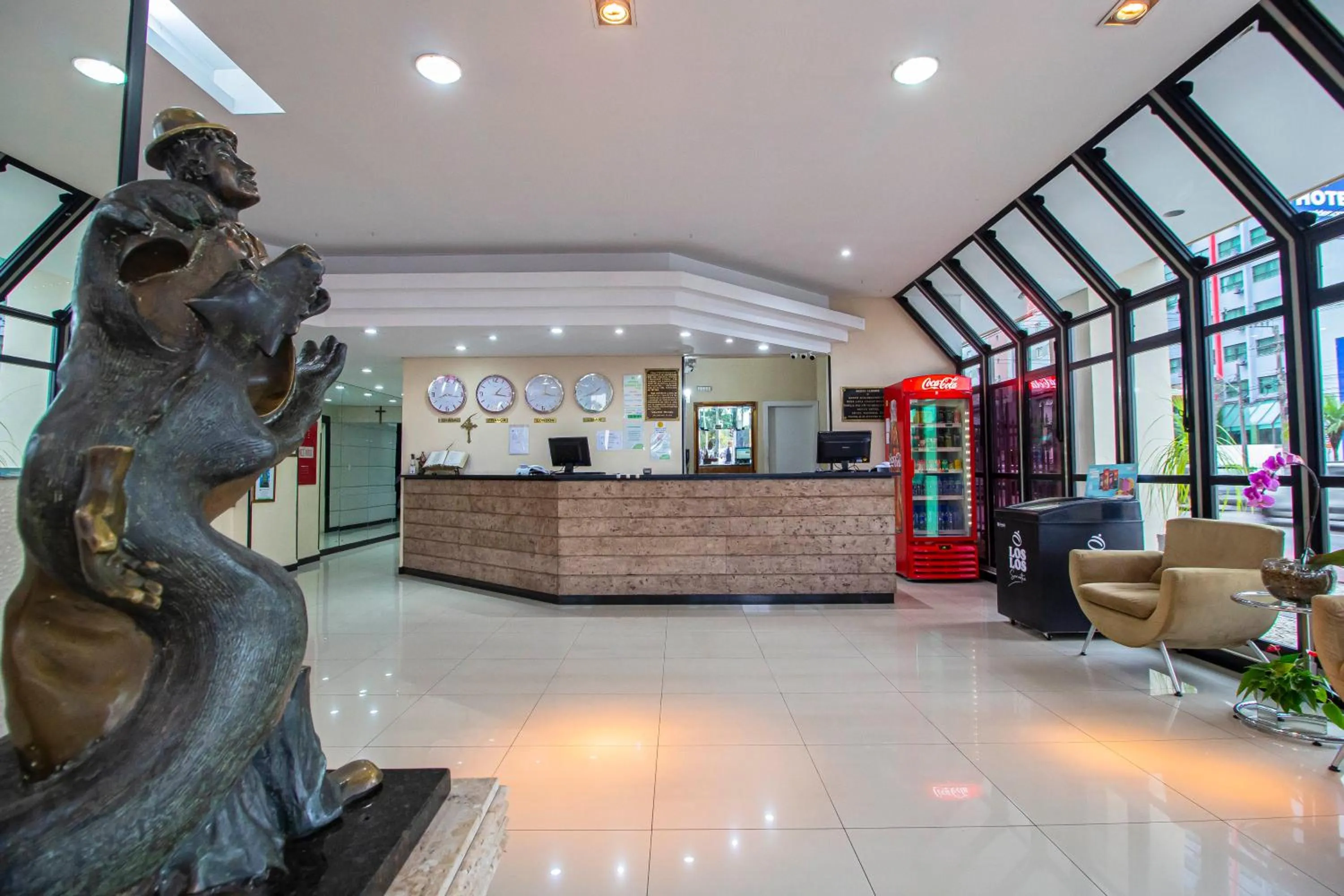 Lobby or reception in Hotel Nacional Inn Curitiba Torres
