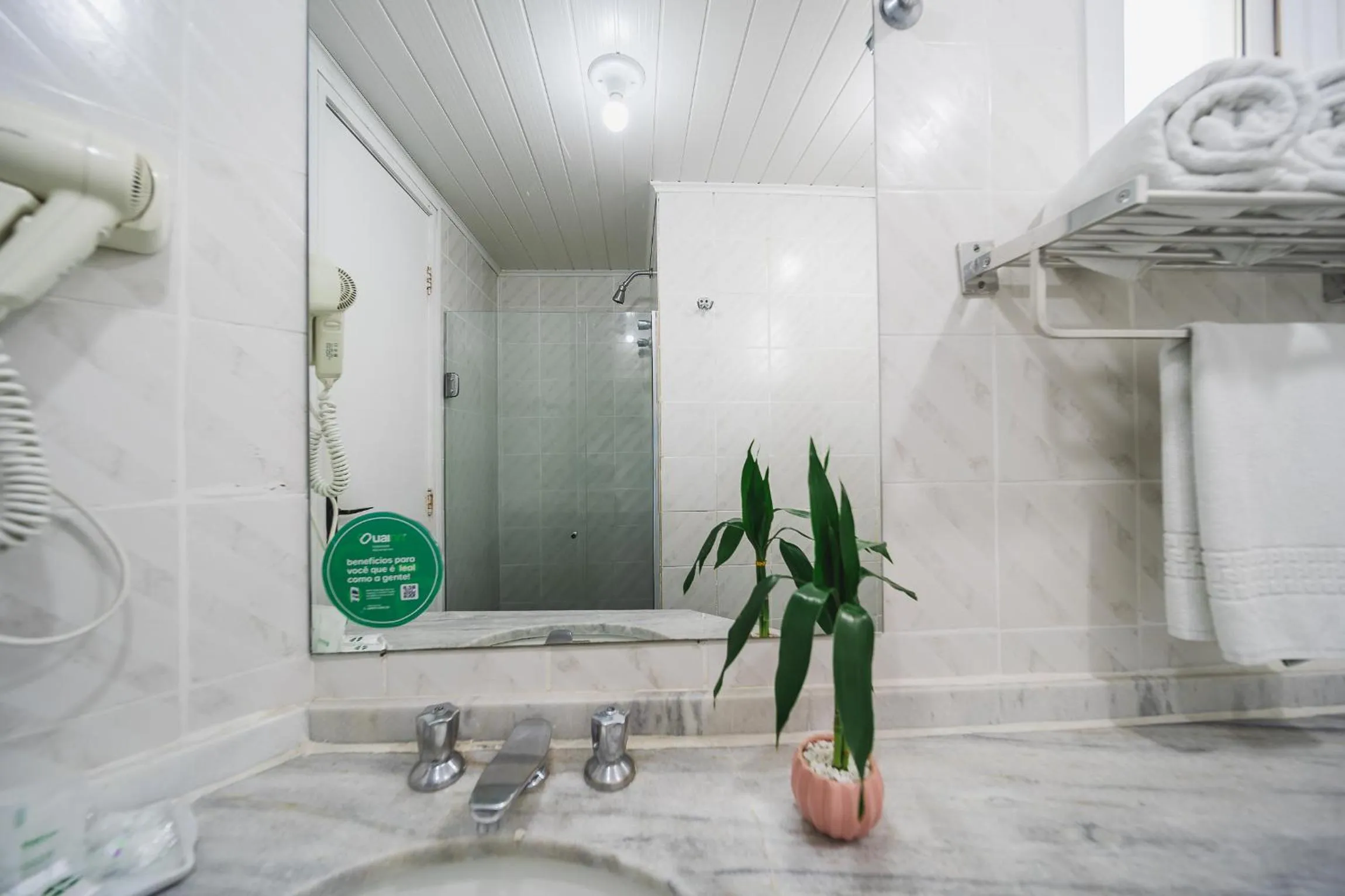 Bathroom in Hotel Nacional Inn Curitiba Torres
