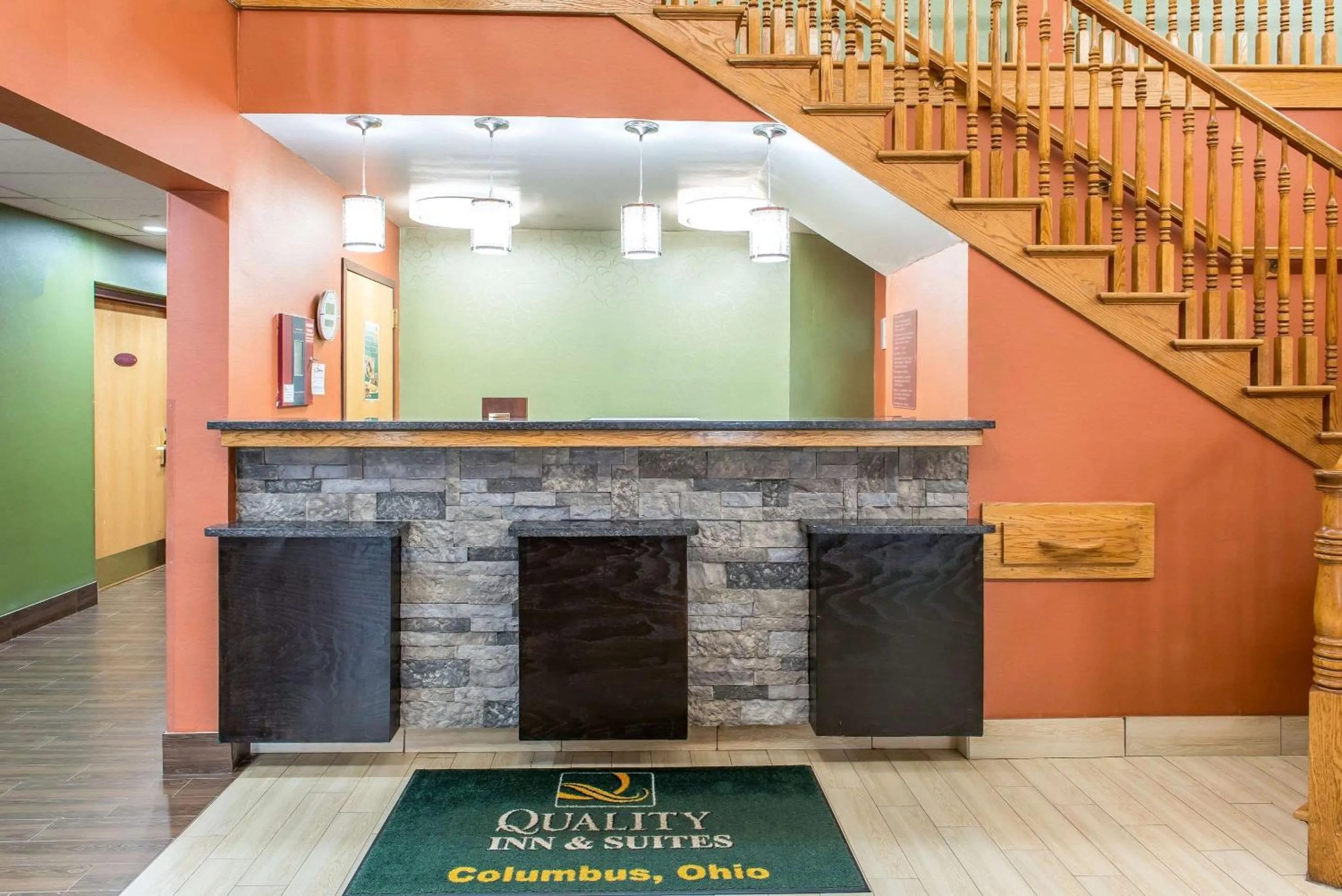 Lobby or reception in Quality Inn & Suites Columbus West - Hilliard