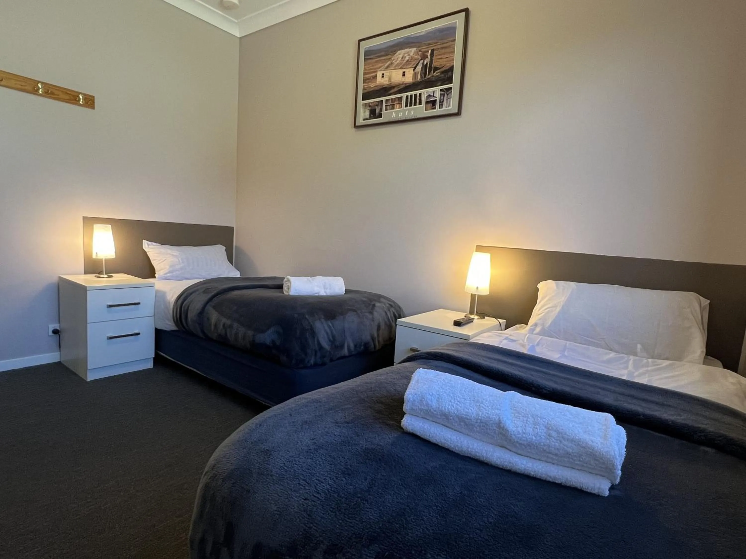 Bed in Yuki Inn Jindabyne