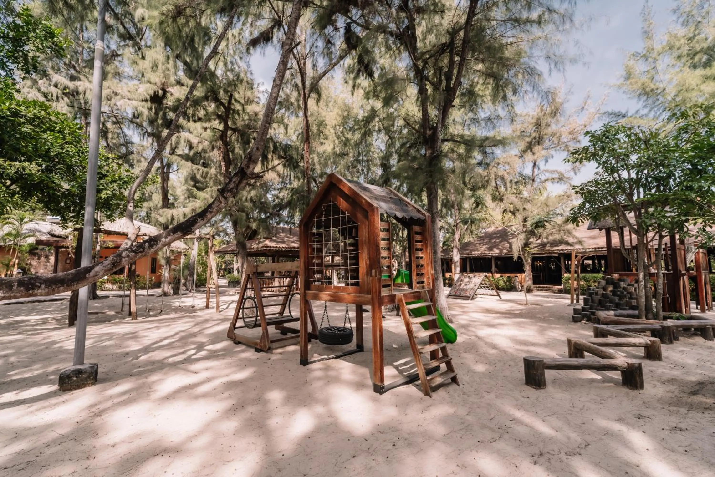 Children play ground in Ho Tram Beach Boutique Resort & Spa