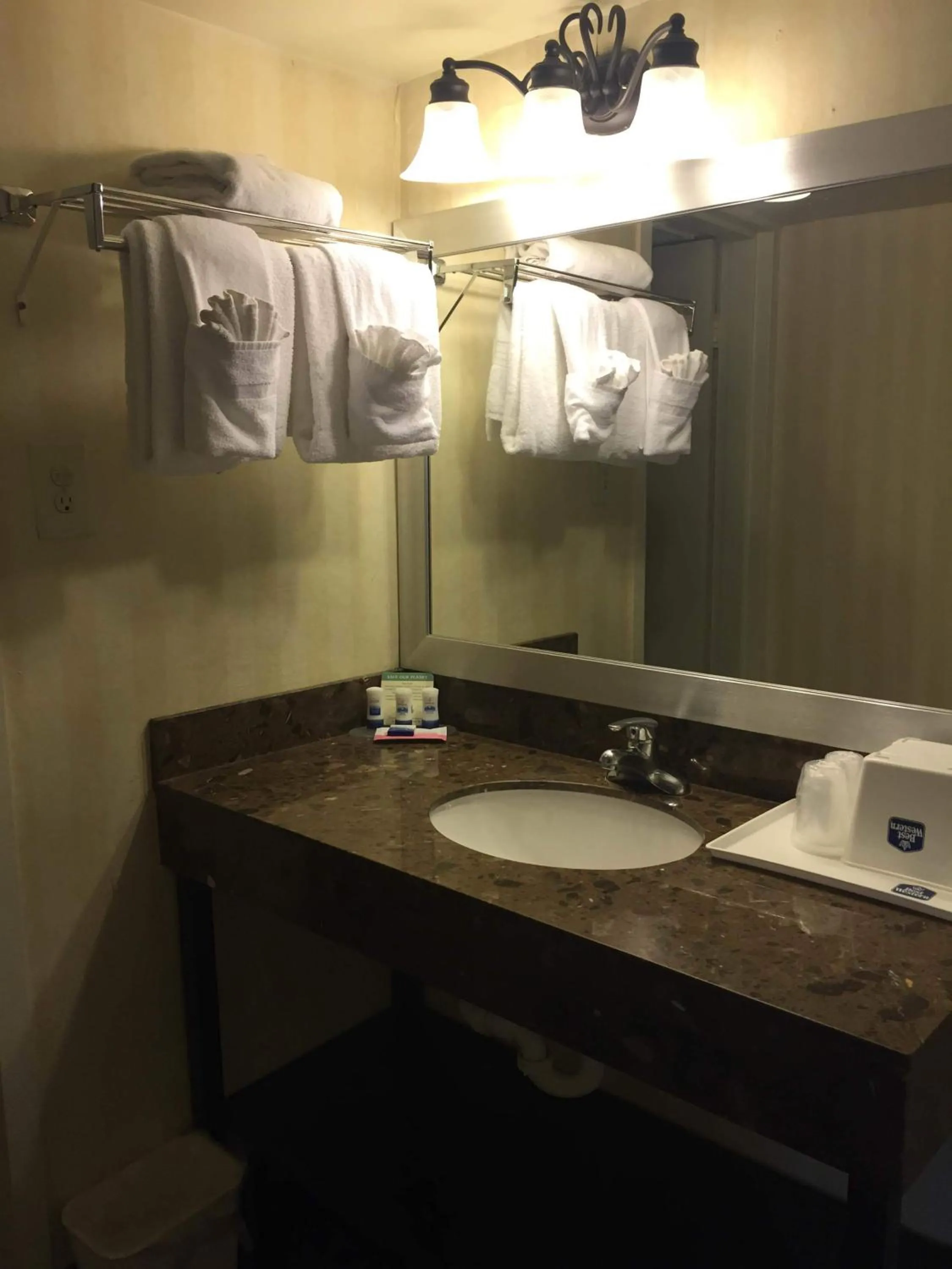 Bathroom in Hotel Pentagon