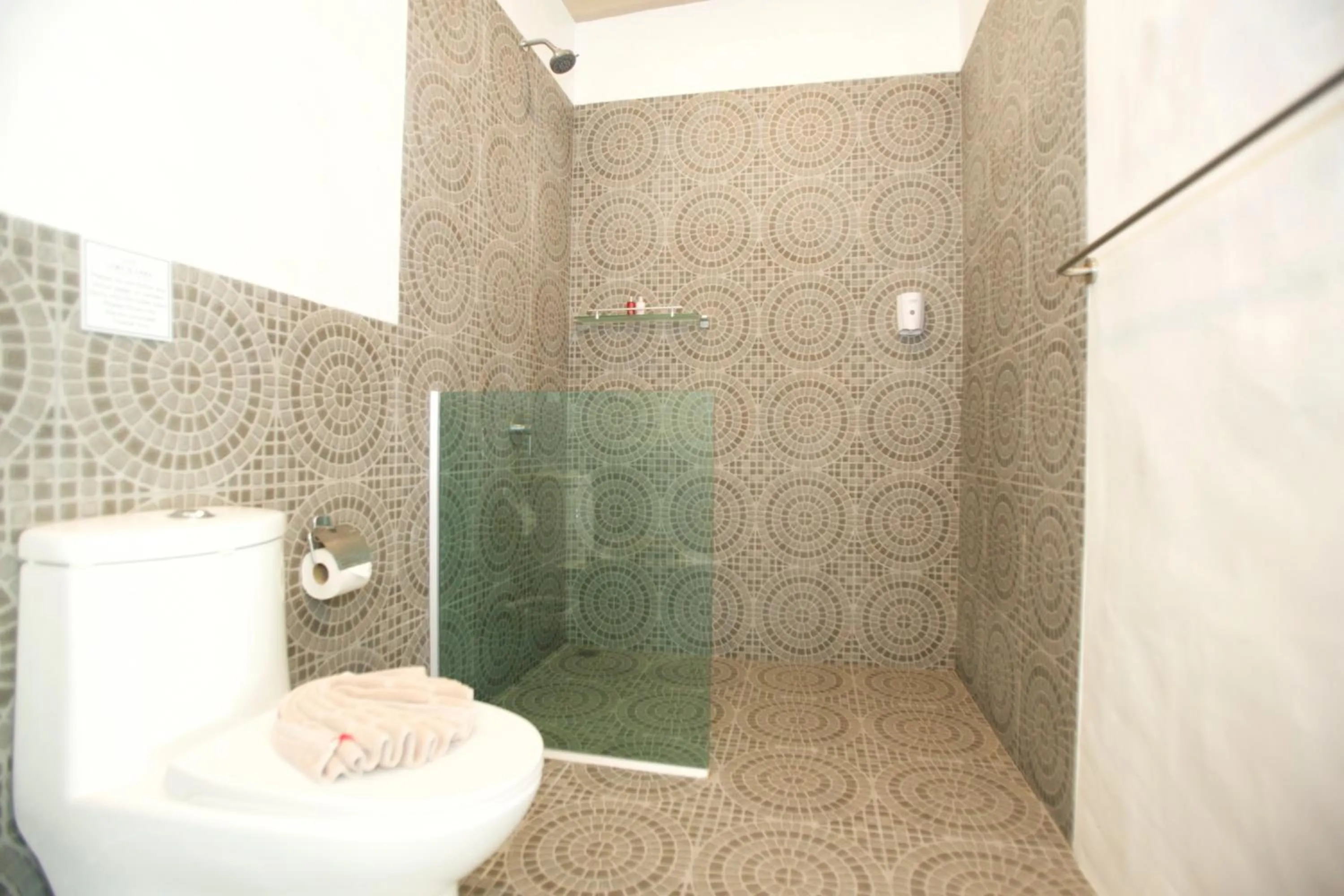 Bathroom in Lime N Soda Beachfront Resort