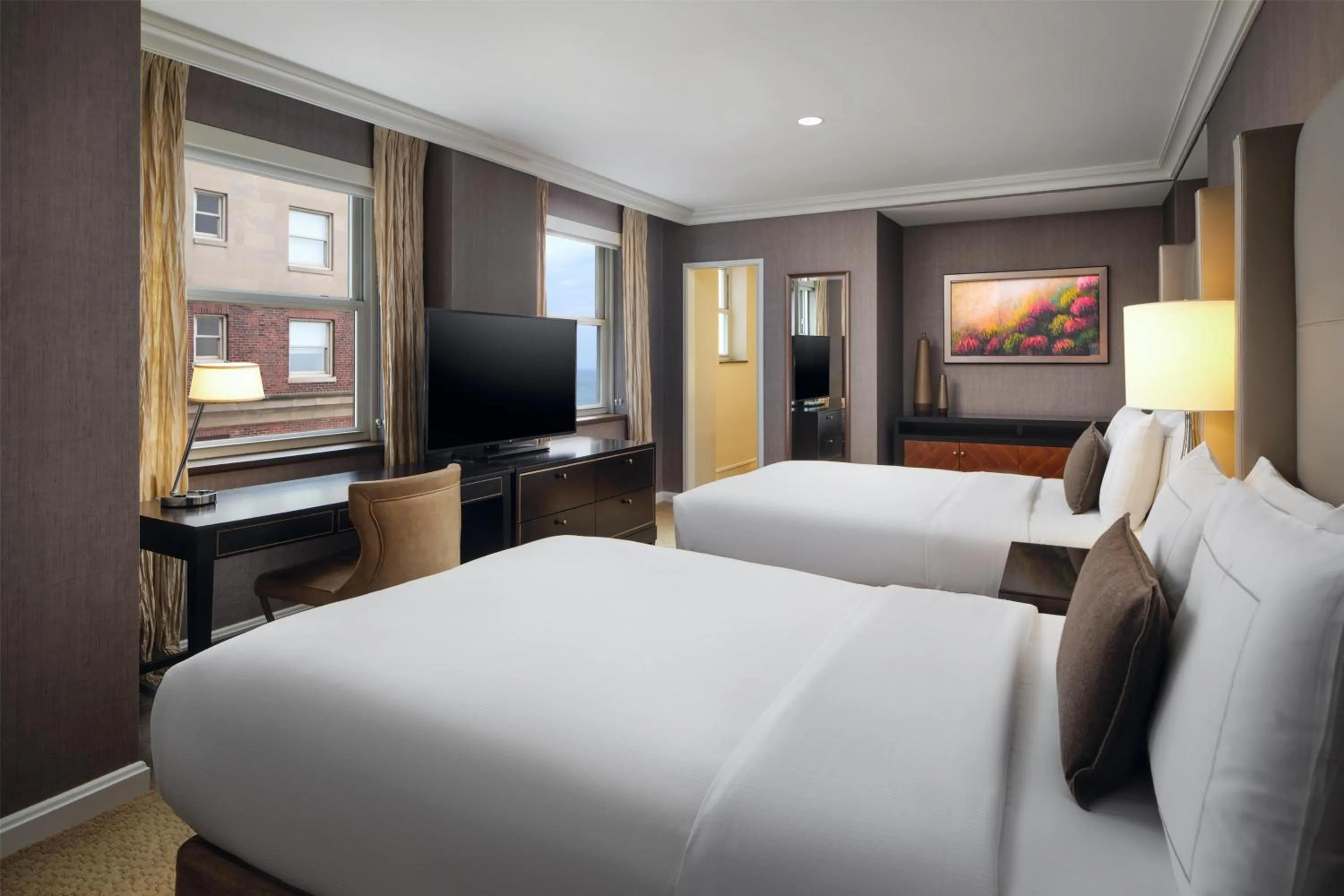 Bedroom, Bed in Hilton Chicago