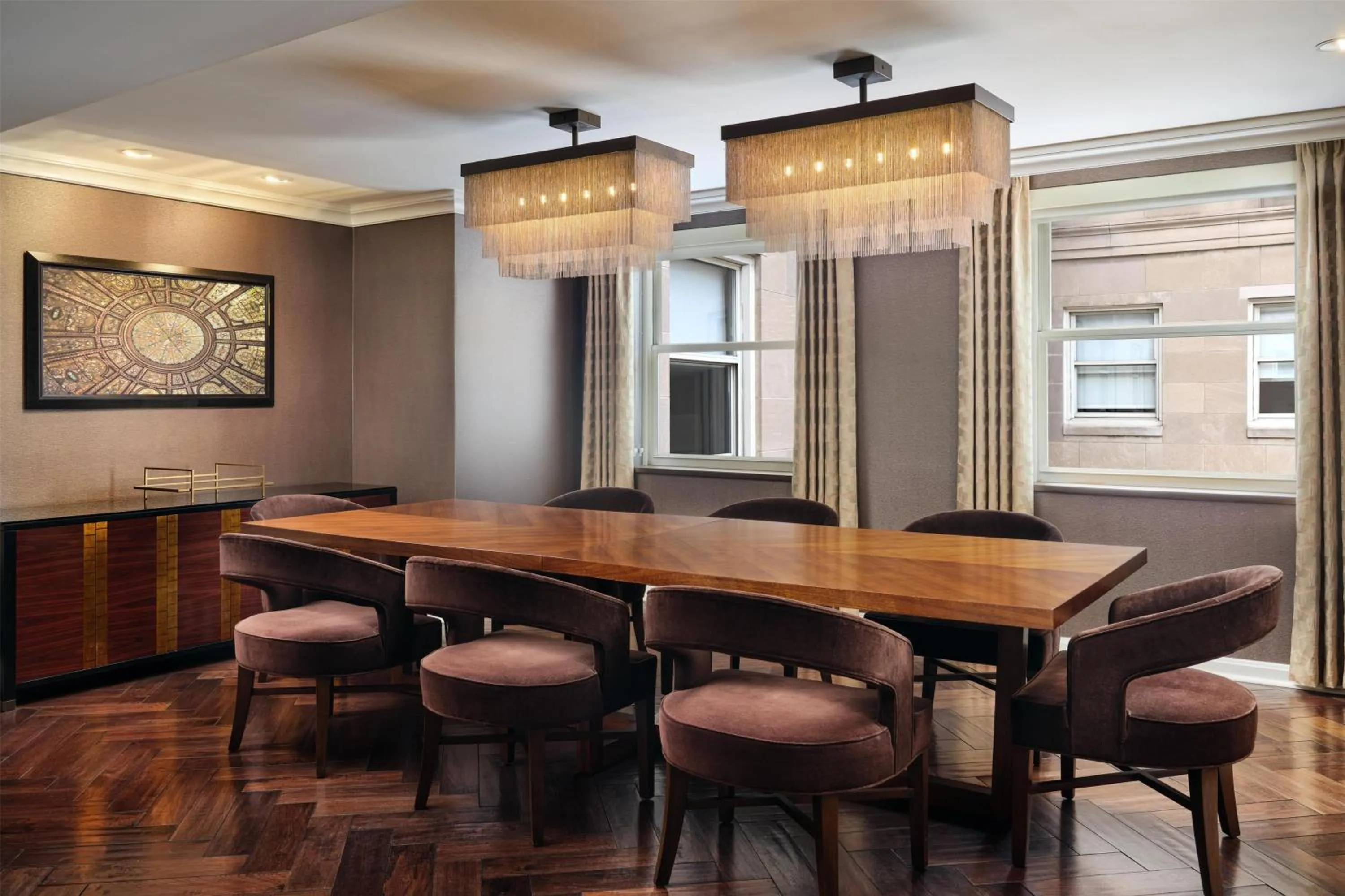 Photo of the whole room in Hilton Chicago